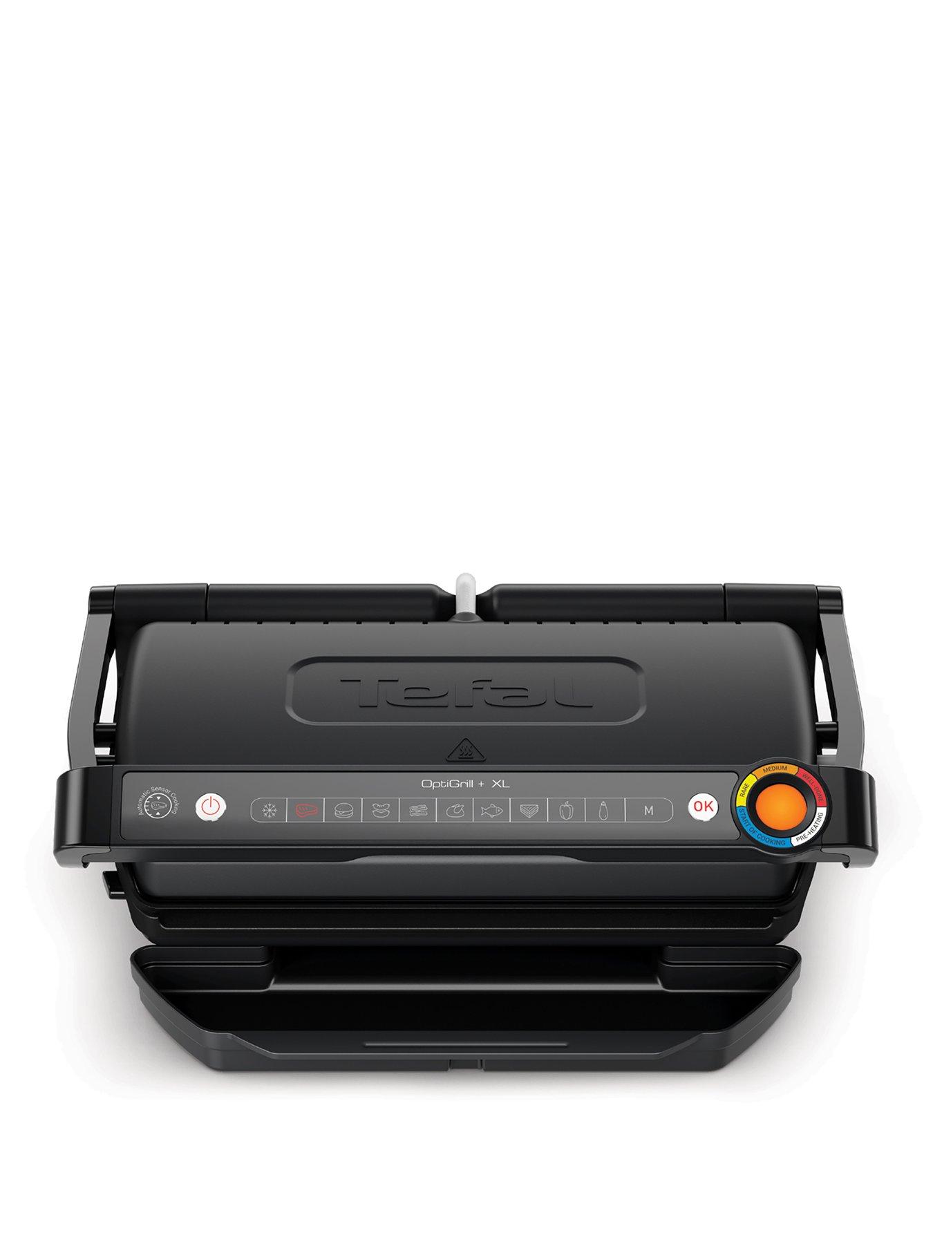 Tefal Optigrill+ 6in1 Function Intelligent Health Grill  &  BBQ Black