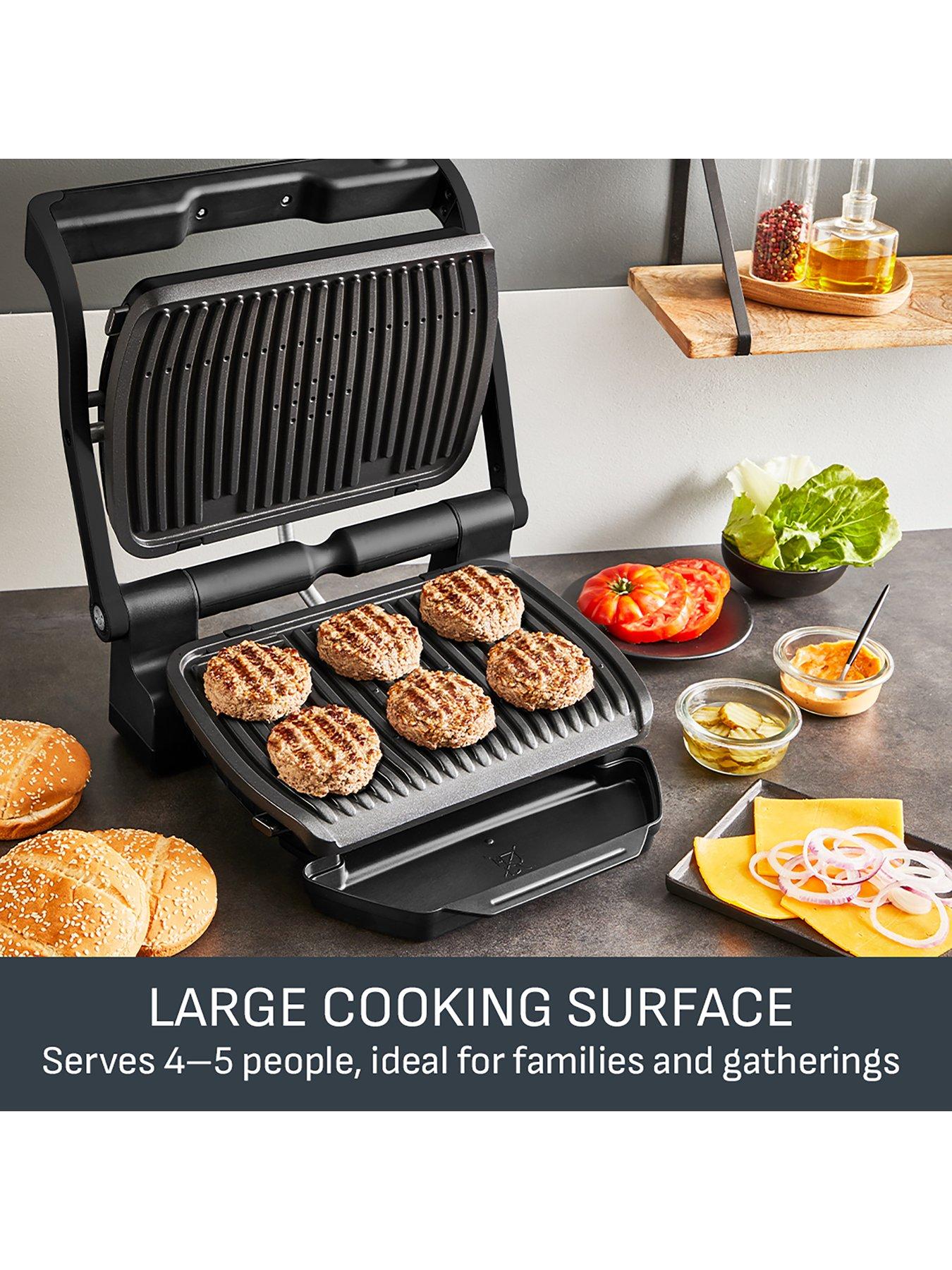Image 3 of 7 of Tefal Optigrill+ 6in1 Function Intelligent Health Grill &amp; BBQ Black