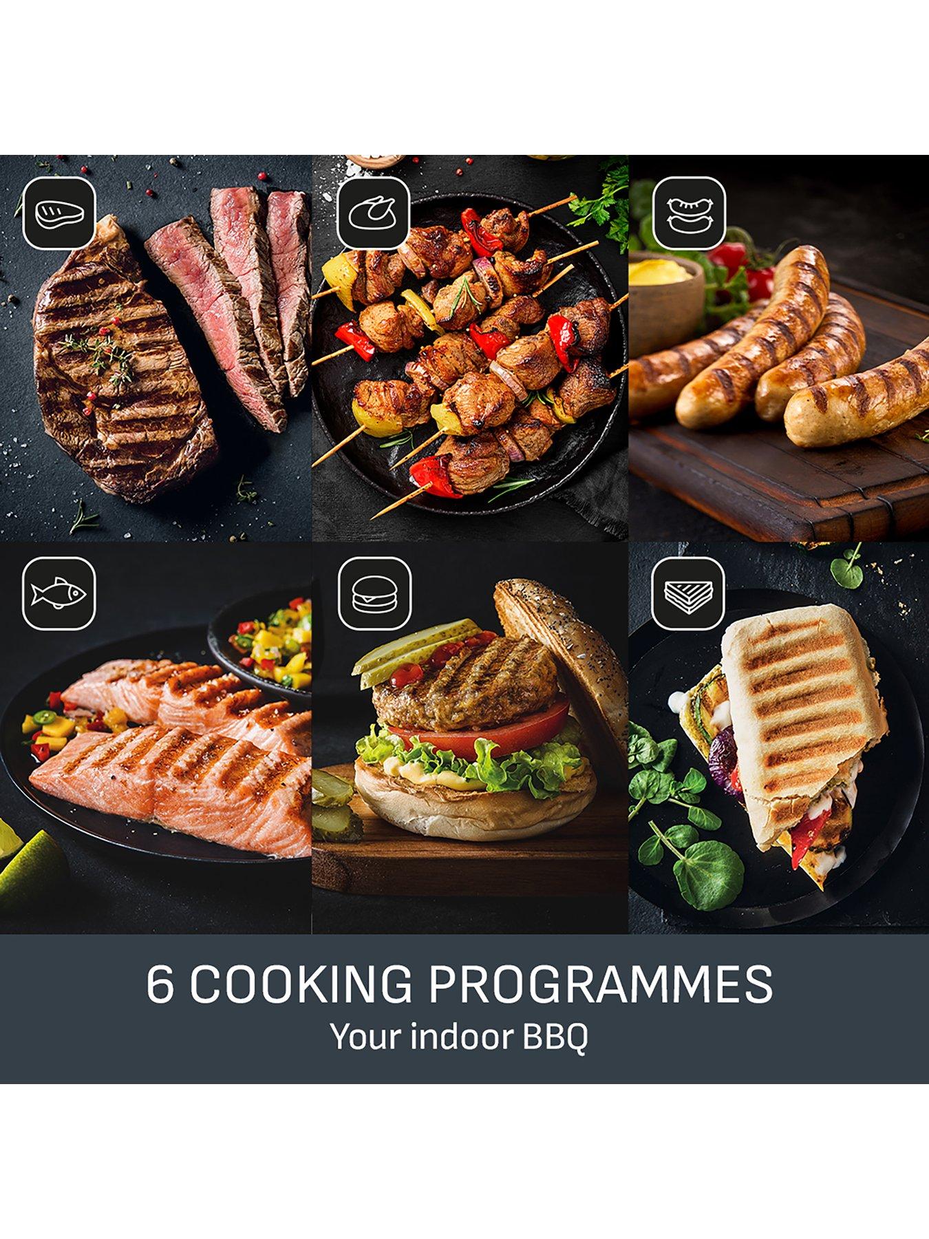  image of tefal-optigrill-6in1-function-intelligent-health-grill-amp-bbq-black