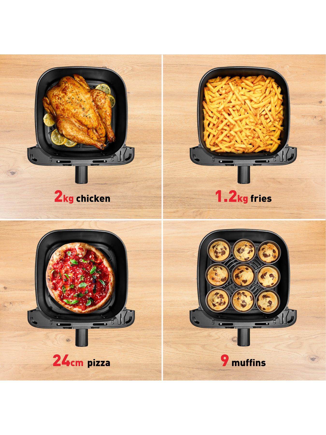  image of tefal-easy-fry-mega-75l-air-fryer-stainless-steel