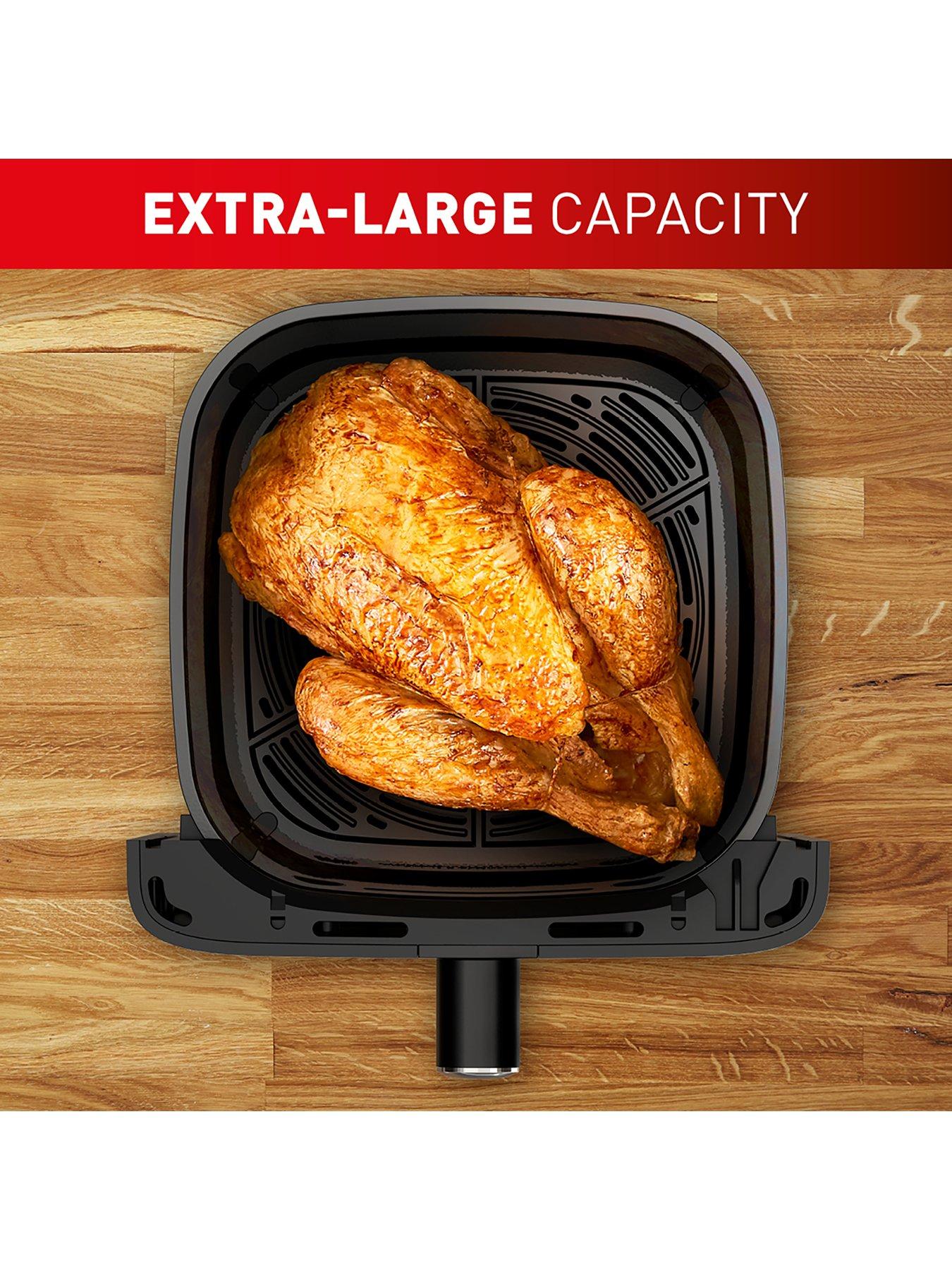  image of tefal-easy-fry-mega-75l-air-fryer-stainless-steel