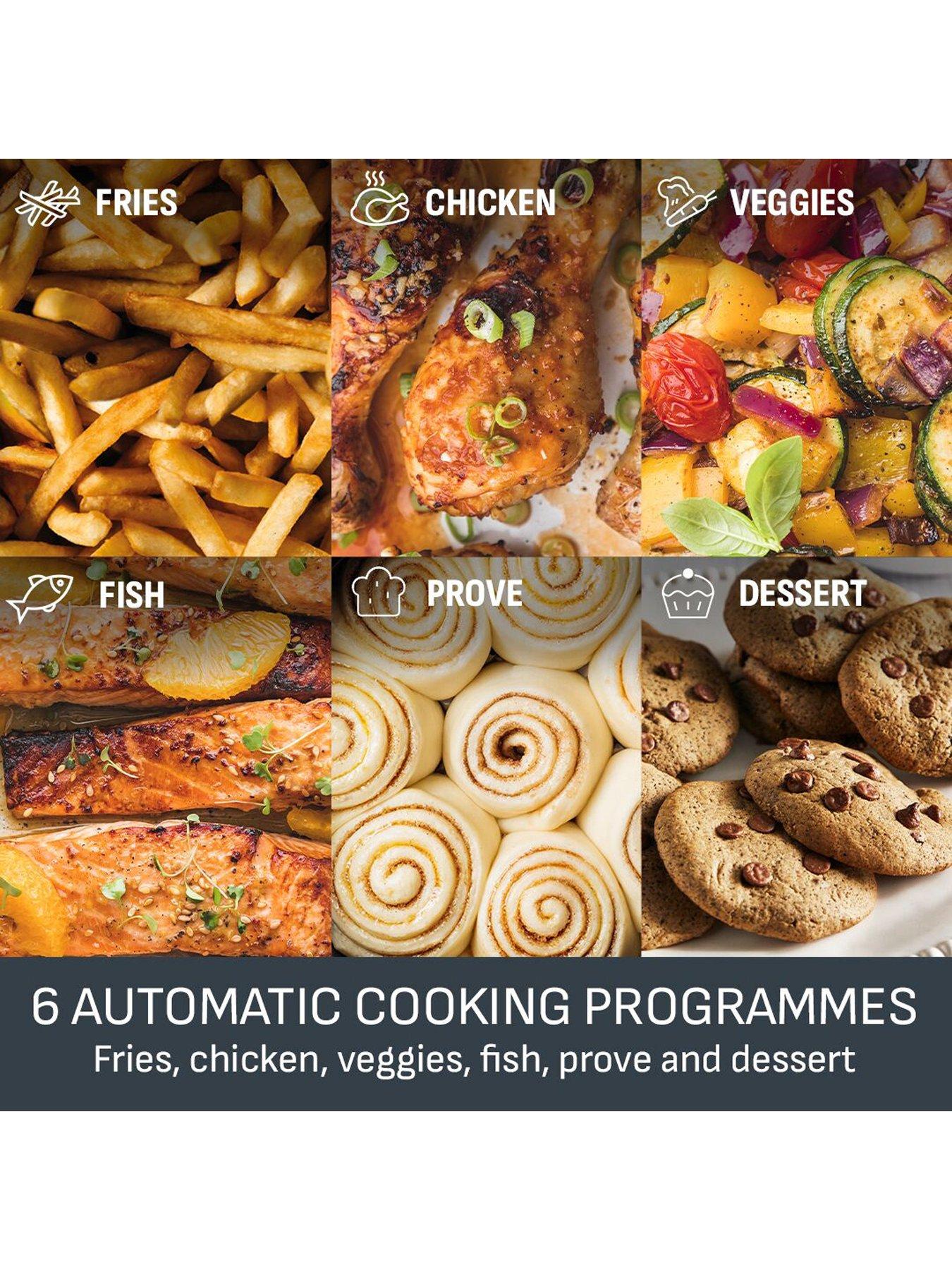 Image 5 of 7 of Tefal Easy Fry 9L FlexDrawer Dual Air Fryer Silver