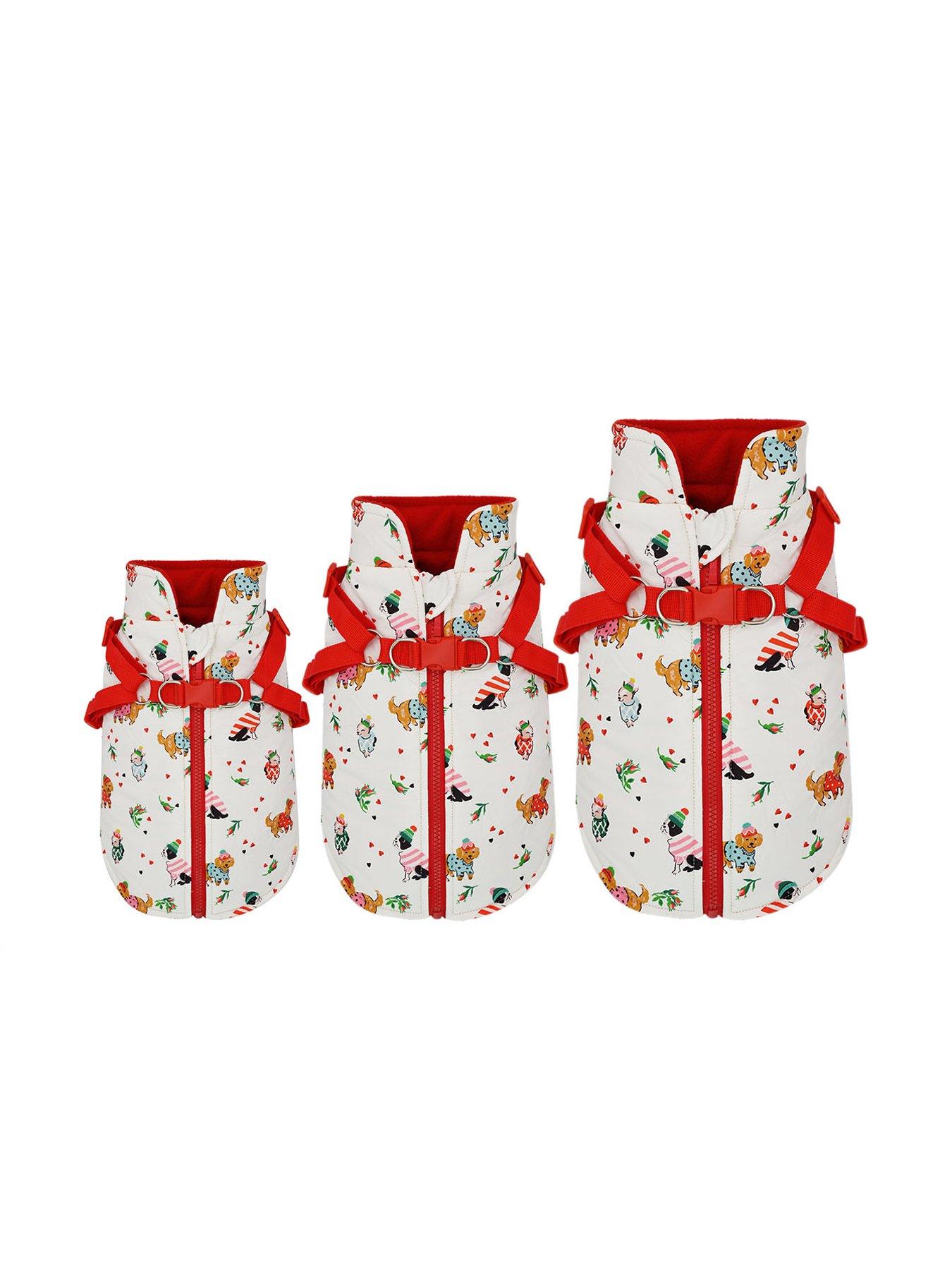 Image 5 of 5 of Cath Kidston Dogs &amp; Roses Dog Coat &amp; Harness