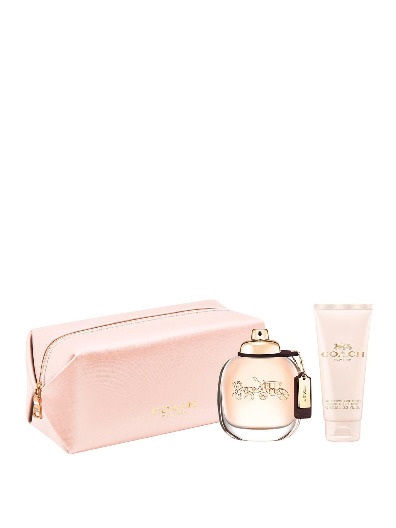 COACH EdP 90ml, 100ml Body Lotion & Pouch