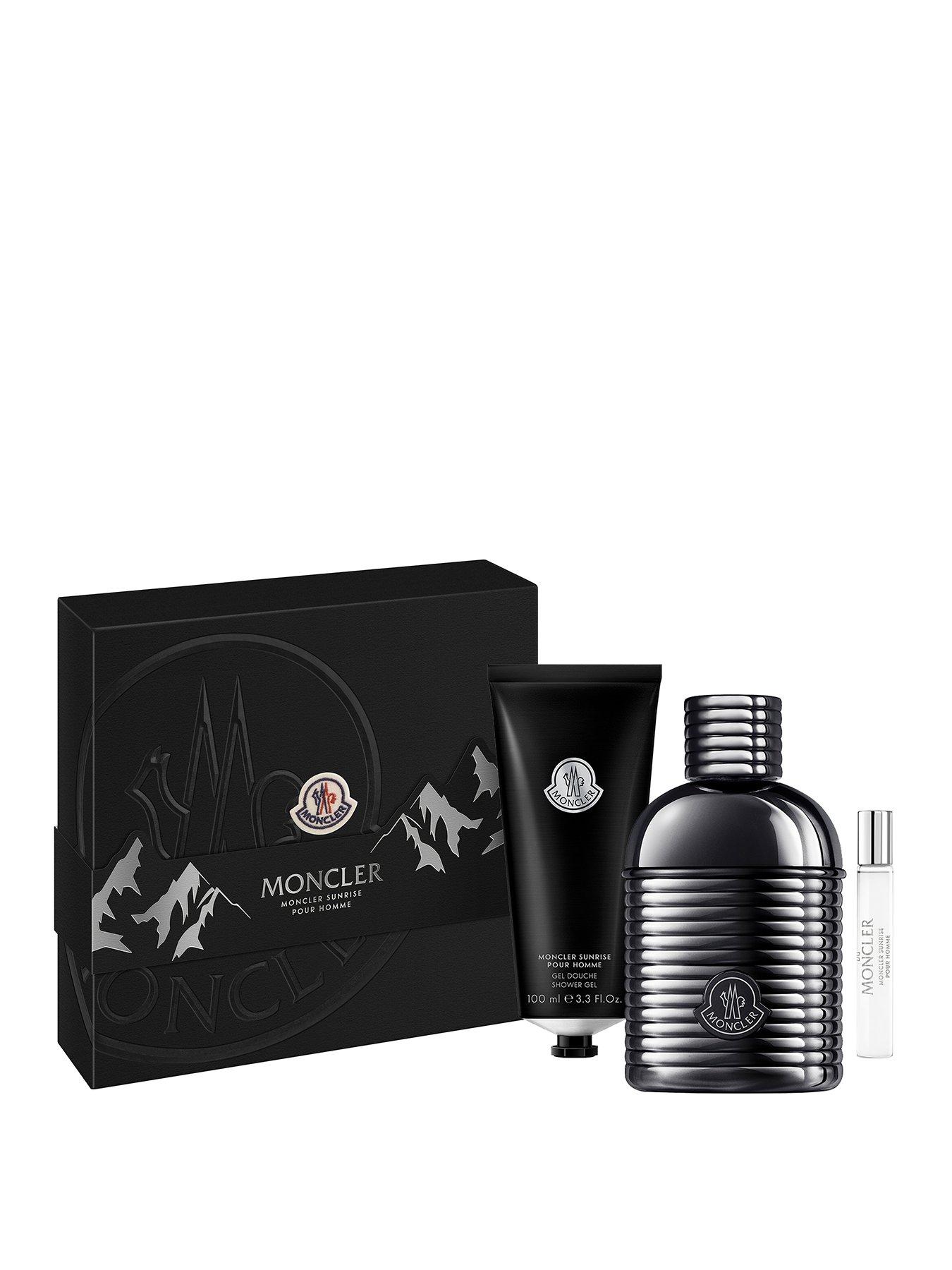 Moncler Pour Home Sunrise EdP 100ml, Shower Gel 100ml  &  7.5ml Travel Spray