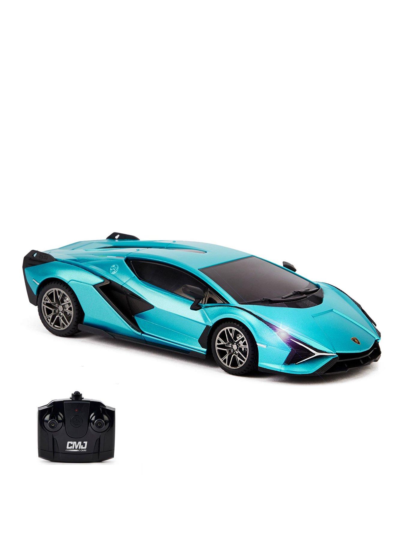 undefined 1:24 Scale Lamborghini Sian - Blue 2.4Ghz