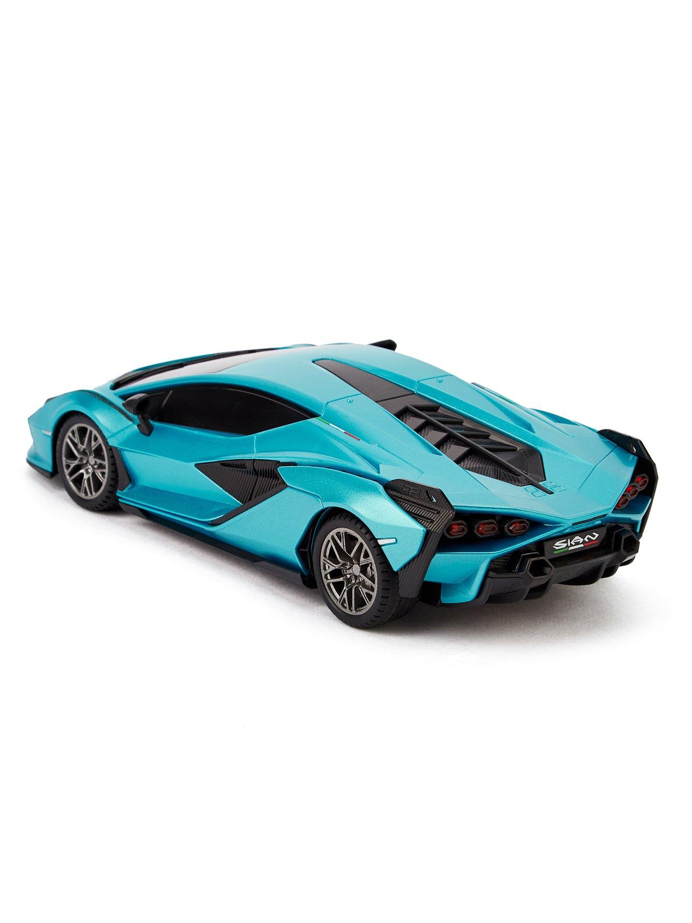  image of 124-scale-lamborghini-siaacuten-fkp-37-rc-car-blue