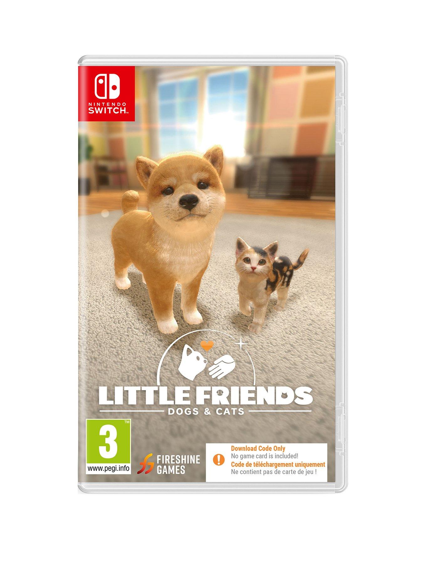 Image 1 of 7 of Nintendo Switch Little Friends: Dogs &amp; Cats (Code in Box)
