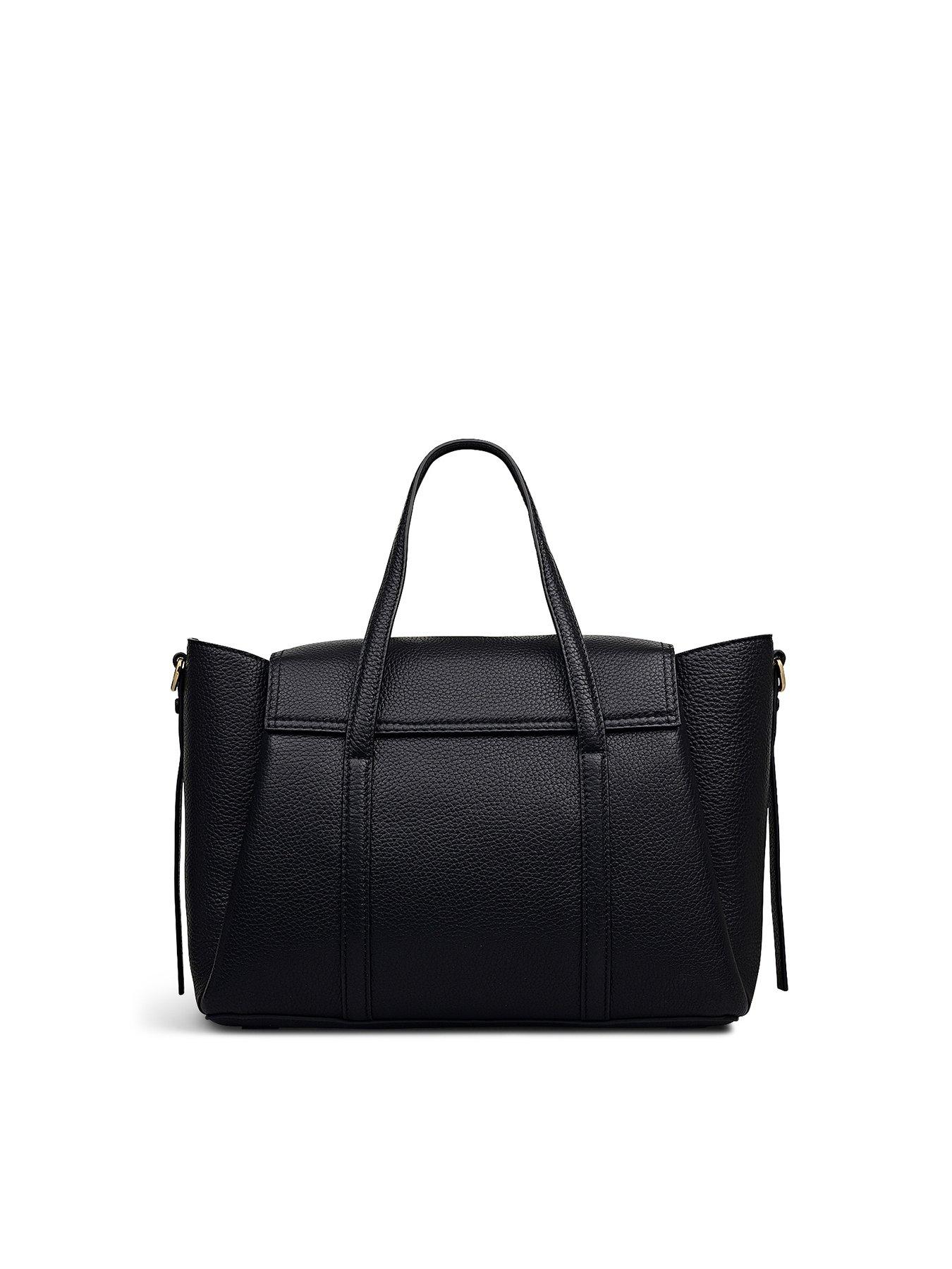 Image 3 of 6 of Radley The Chancery Medium Flapover Grab Bag - Black&nbsp;