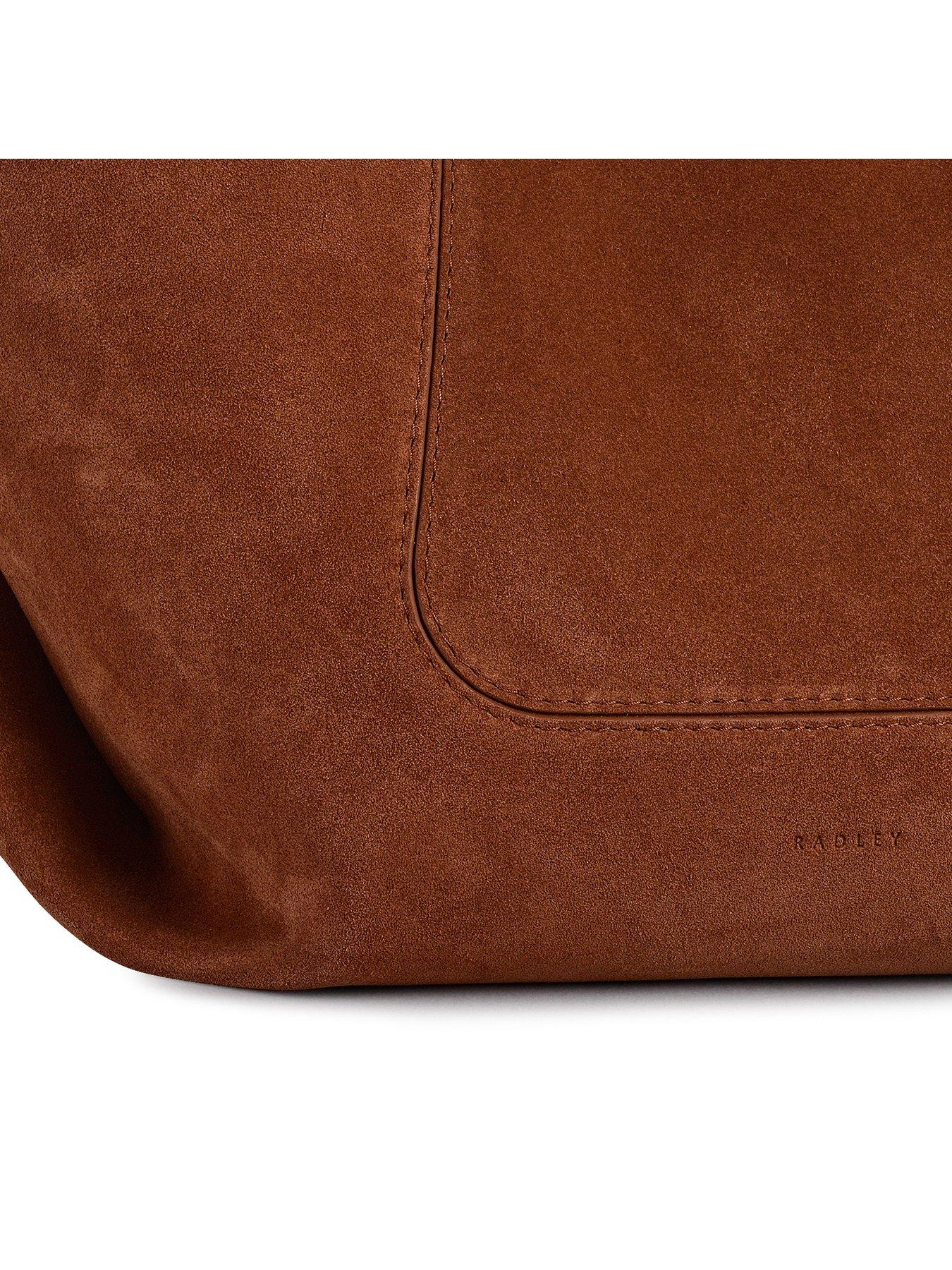 Image 4 of 5 of Radley The Compton Suede Medium Ziptop Shoulder
