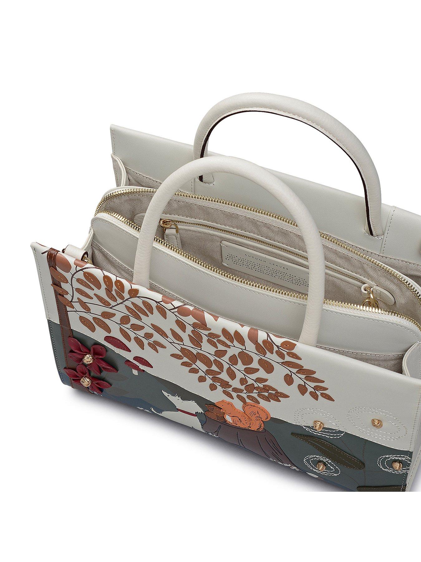 Image 5 of 5 of Radley Autumn Leaves Medium Ziptop Grab