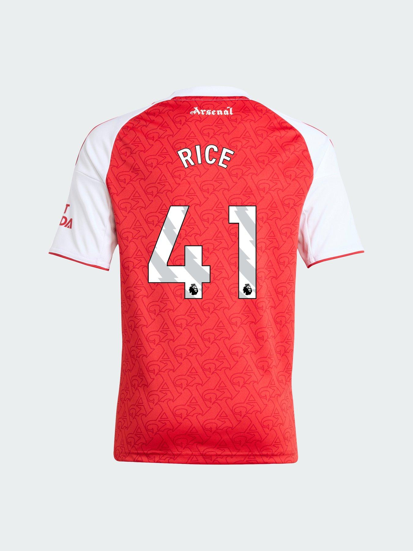 adidas Personalised Arsenal Junior 25/26 Home Stadium Replica Shirt - Red