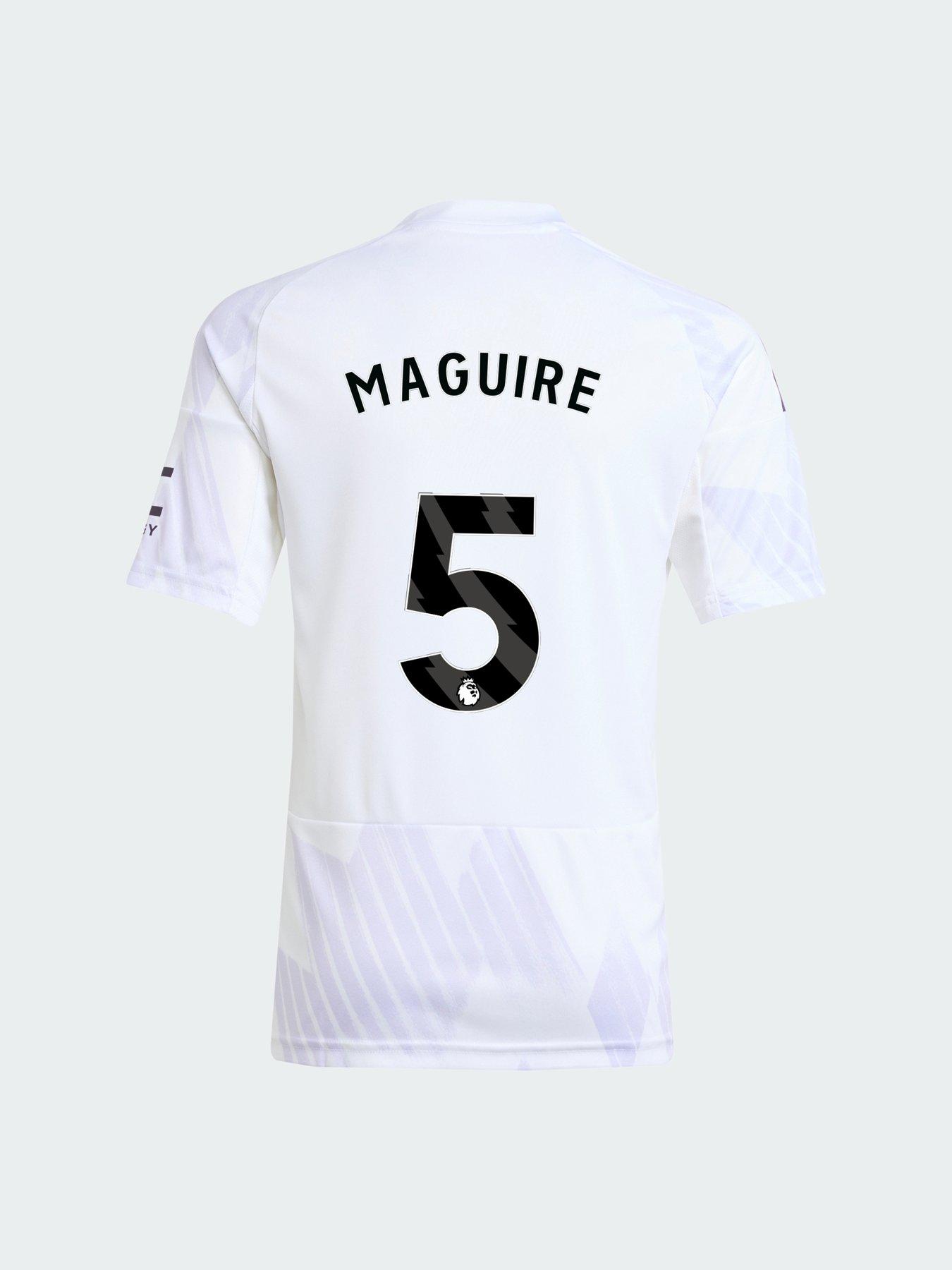 undefined Personalised Manchester United Junior 25/26 Away Stadium Replica Shirt - White