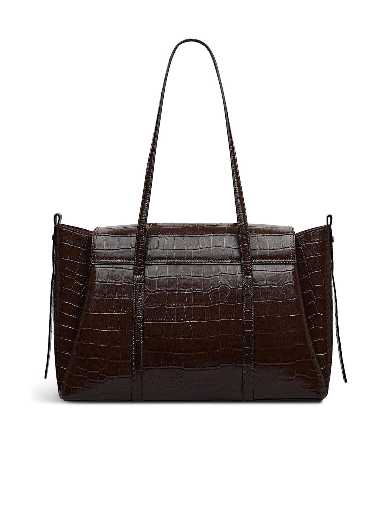 Image 2 of 4 of Radley The Chancery - Faux Croc Large Flapover Shoulder
