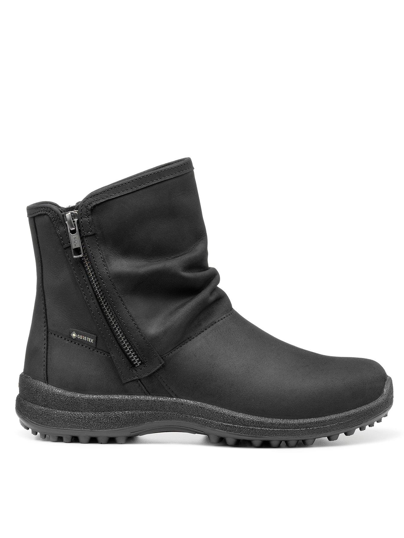 Hotter Terrain Gtx Nubuck Waterproof Boot - Black