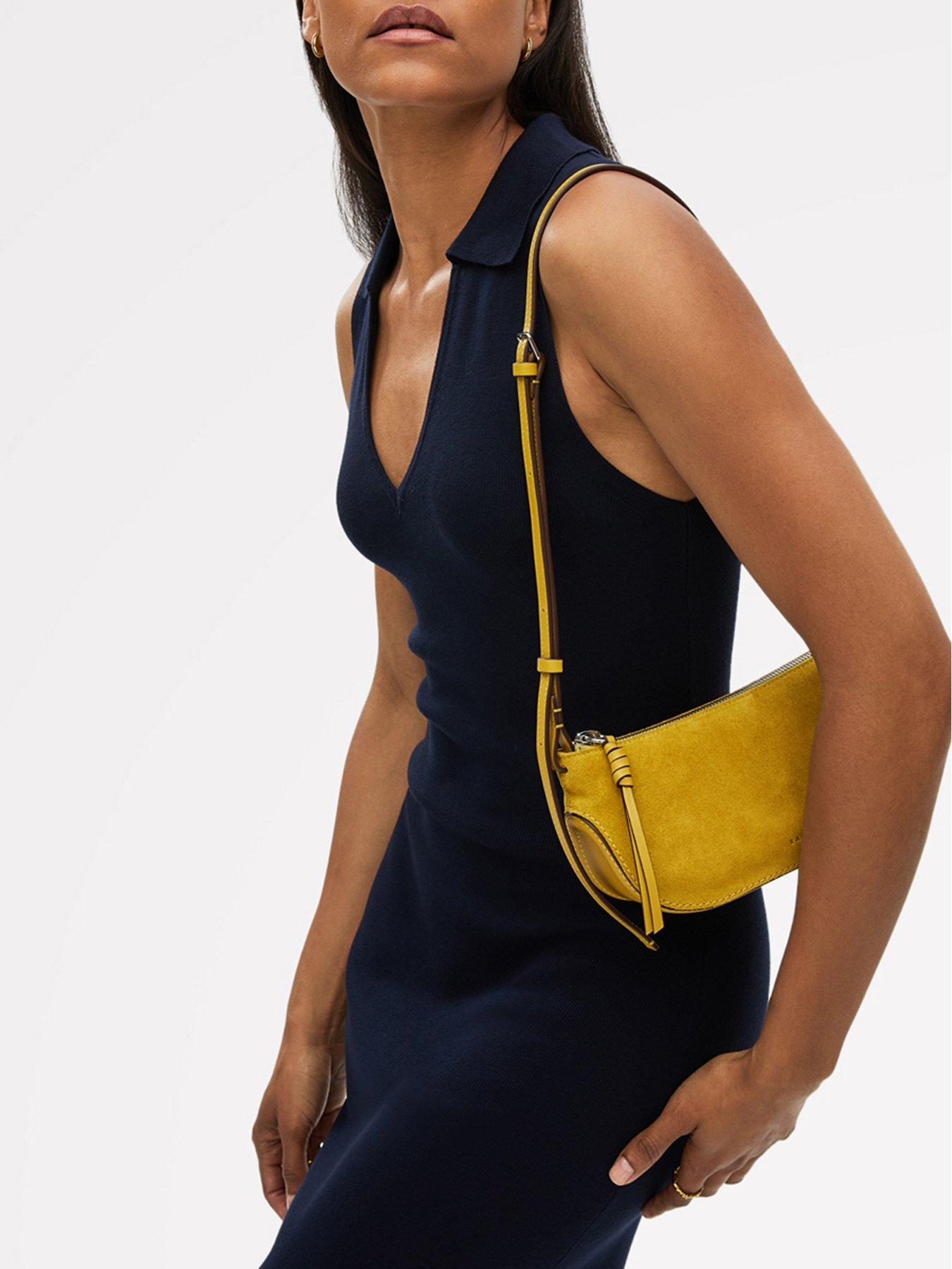 Image 1 of 5 of Radley The Iris Small Ziptop Cross Body - Ochre
