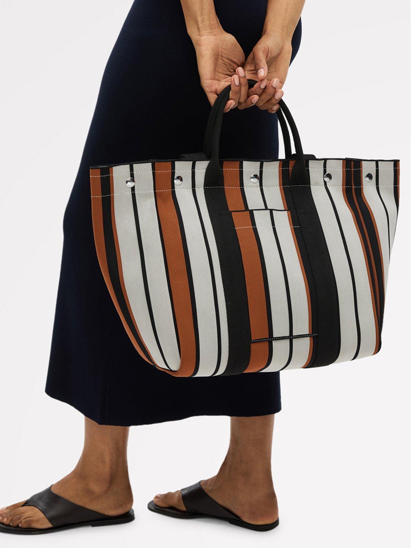 Image 1 of 5 of Radley Hadleigh Place Large Open Top Tote - Stripe