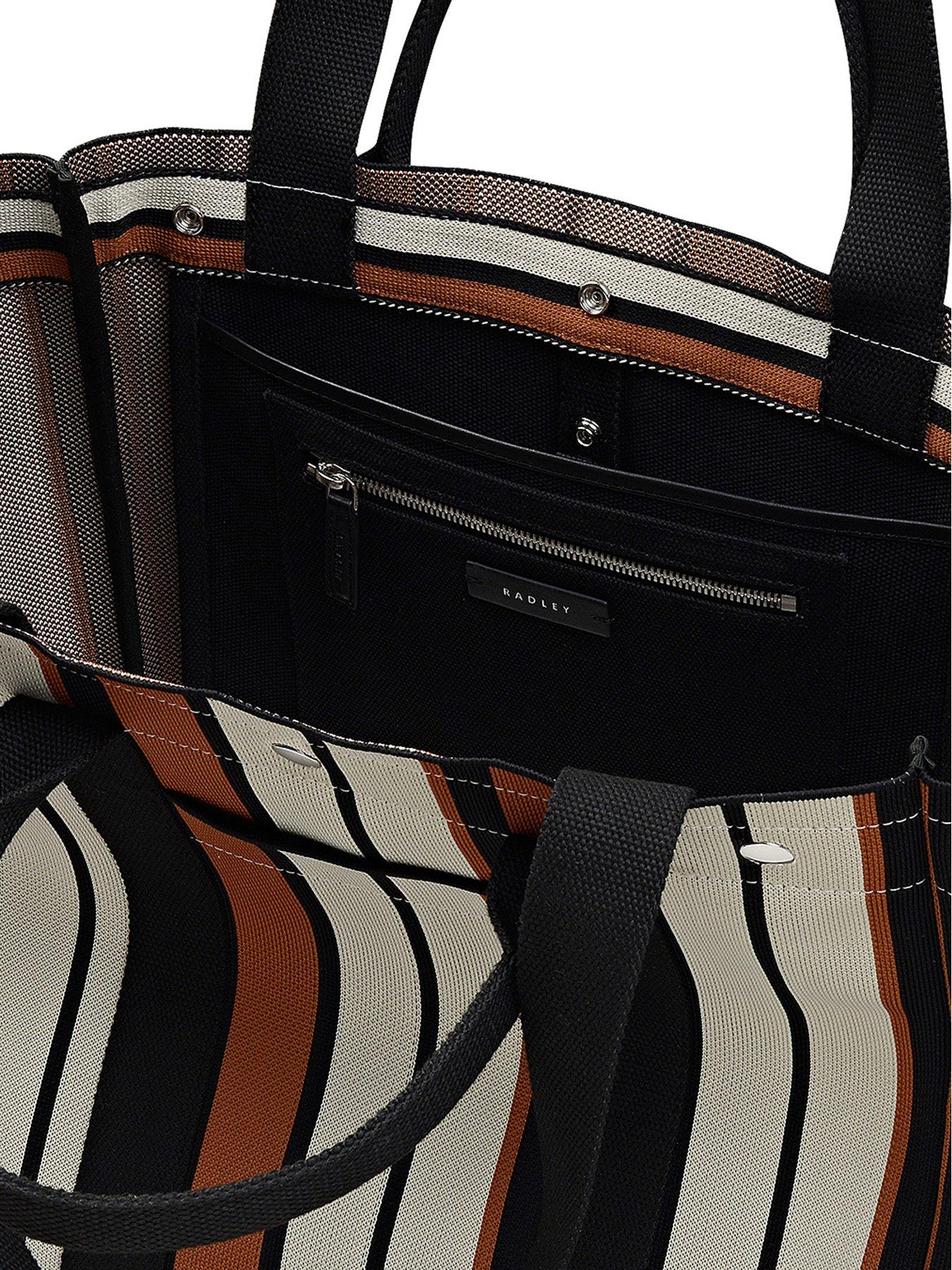 Image 5 of 5 of Radley Hadleigh Place - Stripe Large Open Top Tote
