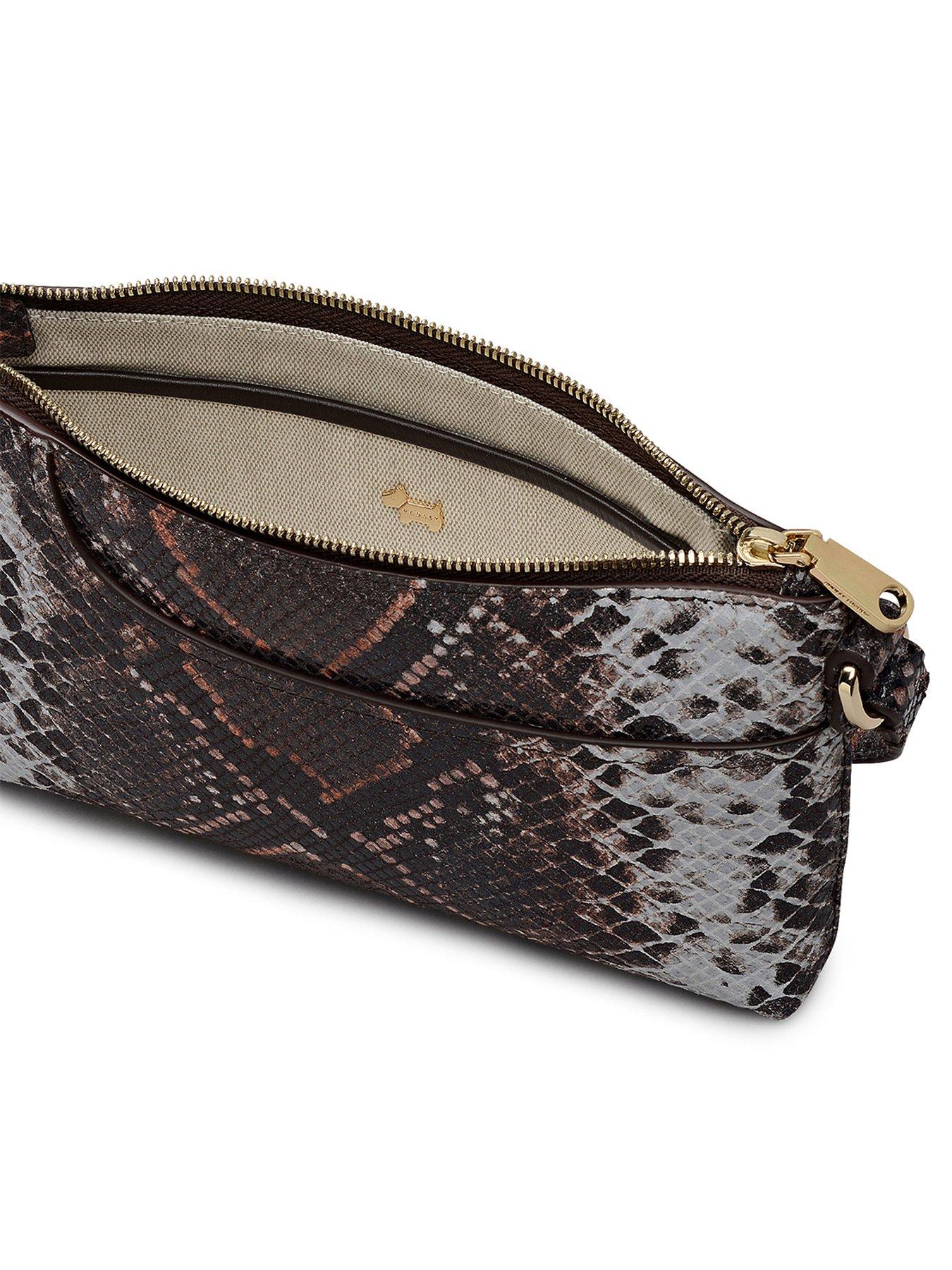 Image 4 of 6 of Radley Pockets - Faux Snake Mini Ziptop Ew Shoulder