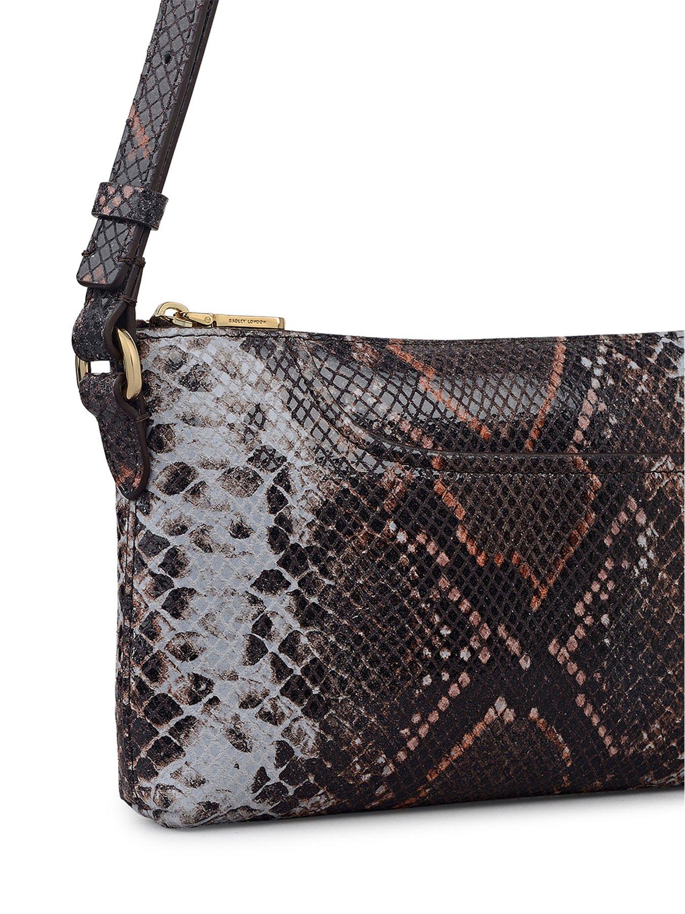 Image 5 of 6 of Radley Pockets - Faux Snake Mini Ziptop Ew Shoulder