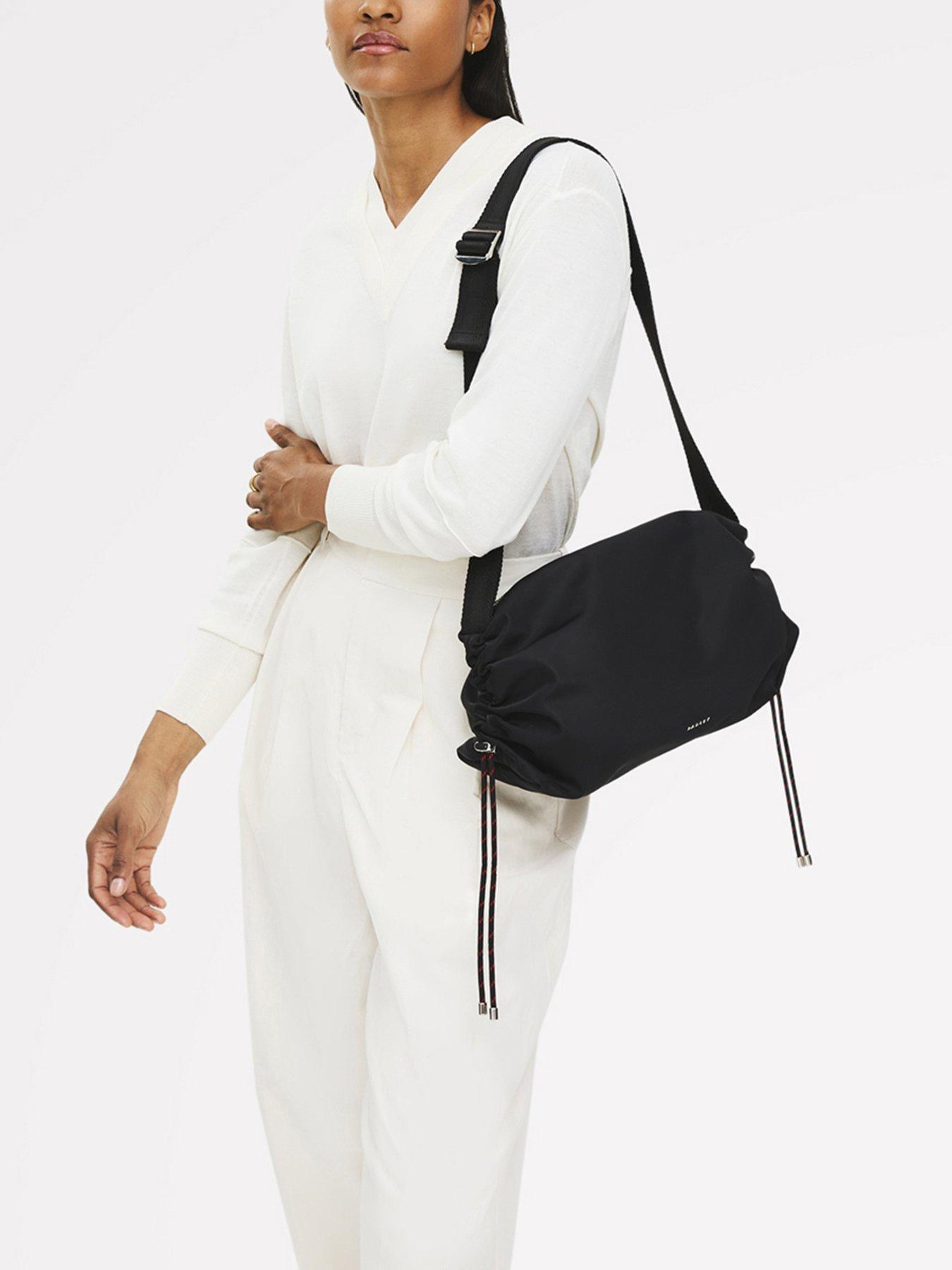  image of radley-eden-row-medium-nylon-zip-crossbody-bag-black