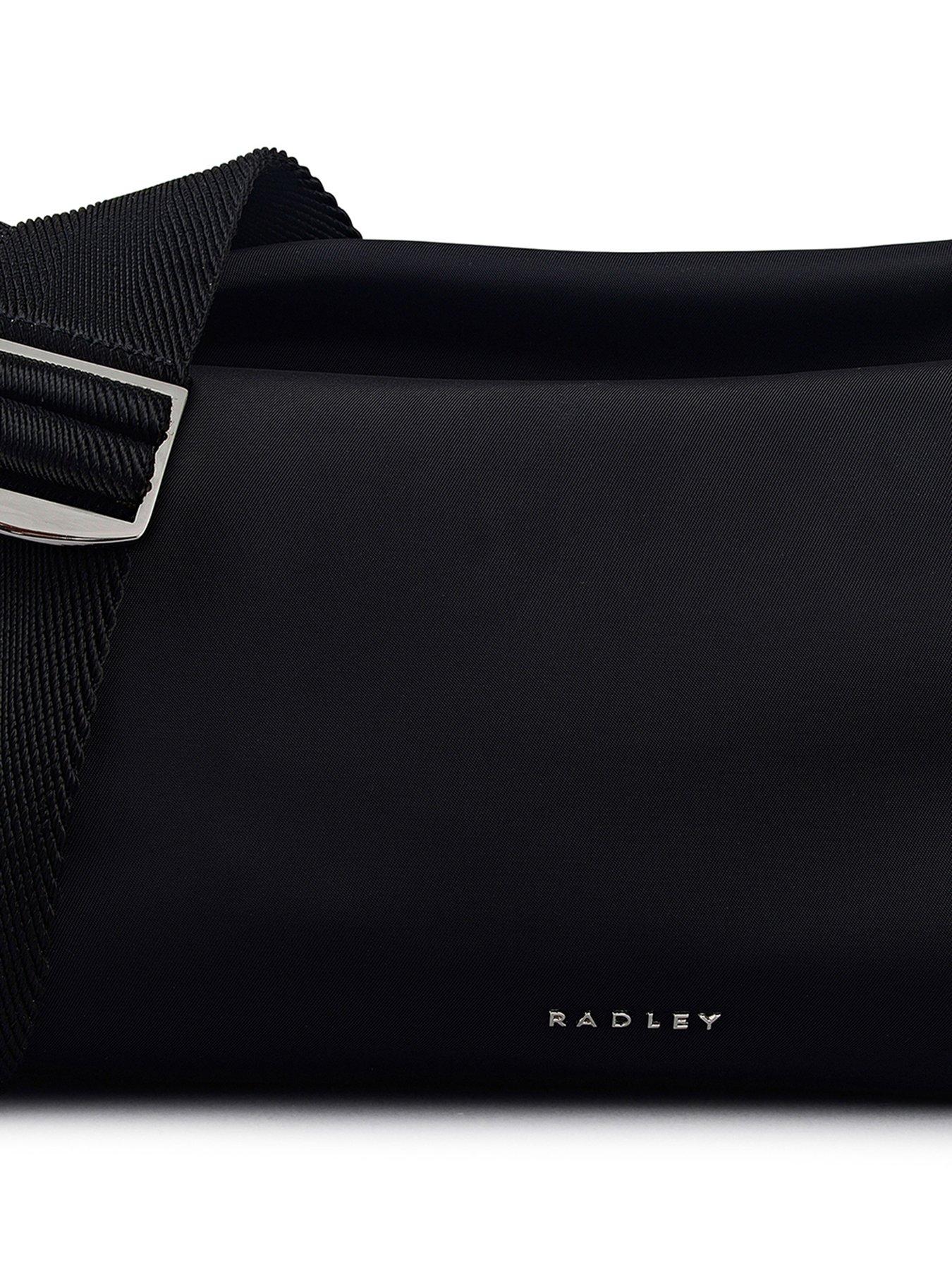 image of radley-eden-row-medium-nylon-zip-crossbody-bag-black