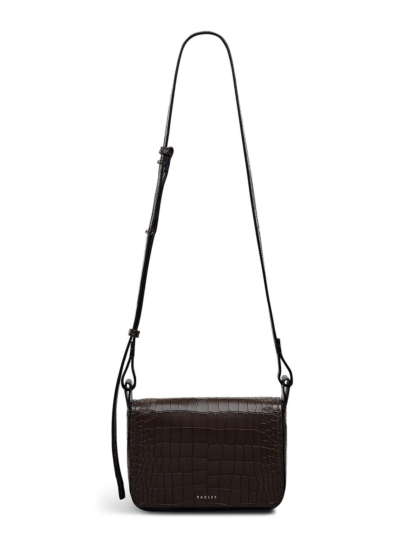  image of radley-westwell-lane-faux-cros-small-flapover-crossbody-bag-brown