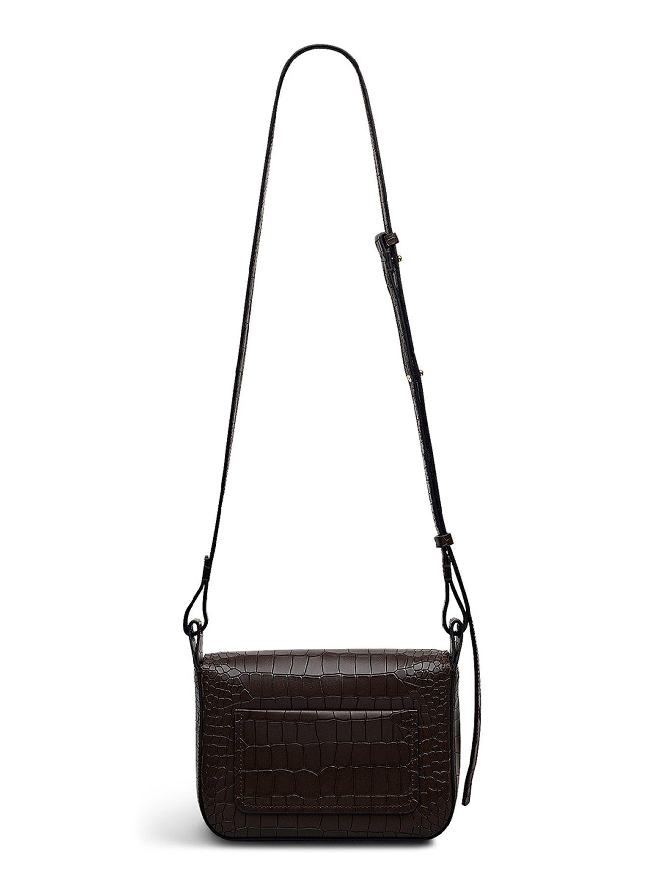  image of radley-westwell-lane-faux-cros-small-flapover-crossbody-bag-brown