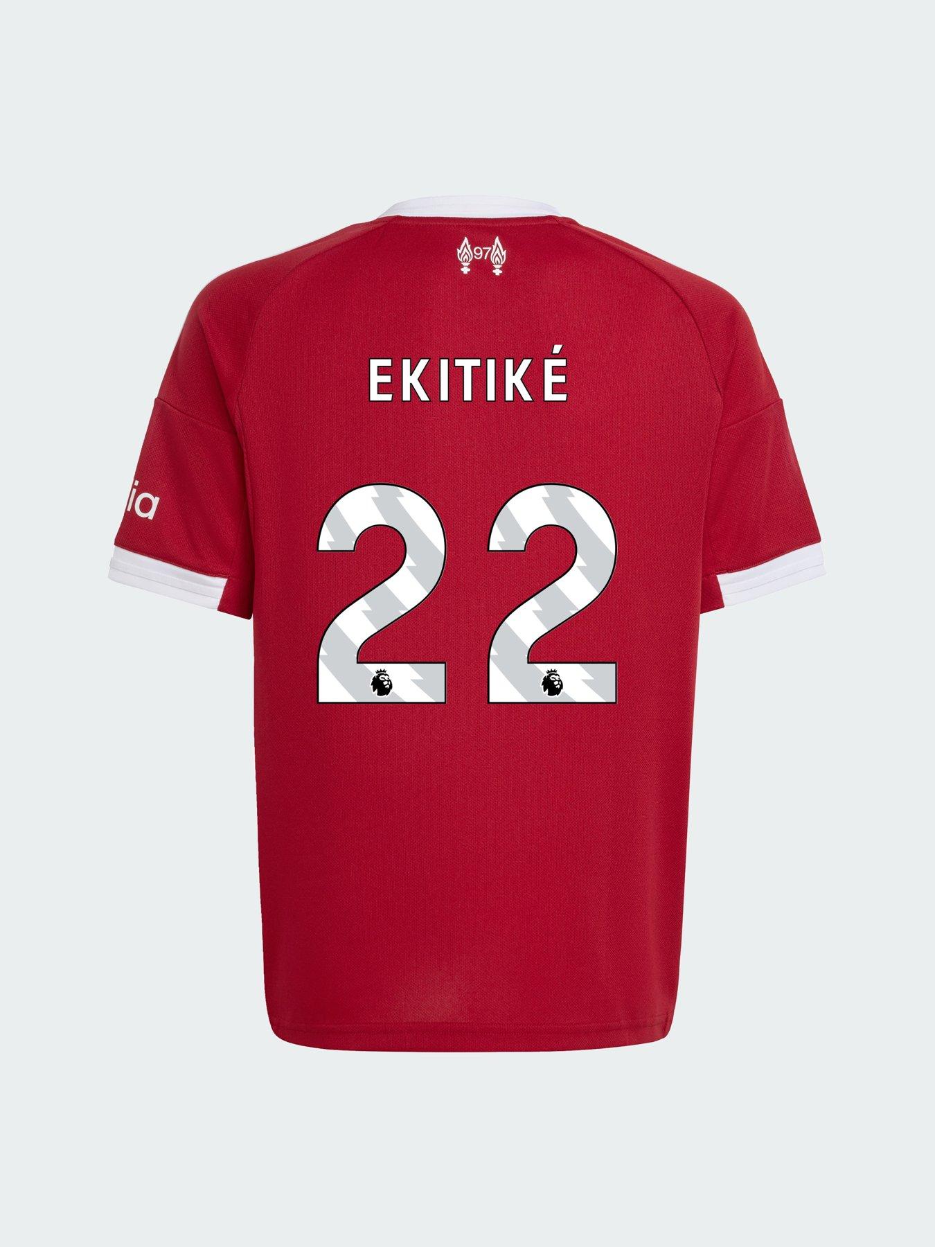 undefined Personalised Liverpool Junior 25/26 Home Stadium Replica Shirt - Red