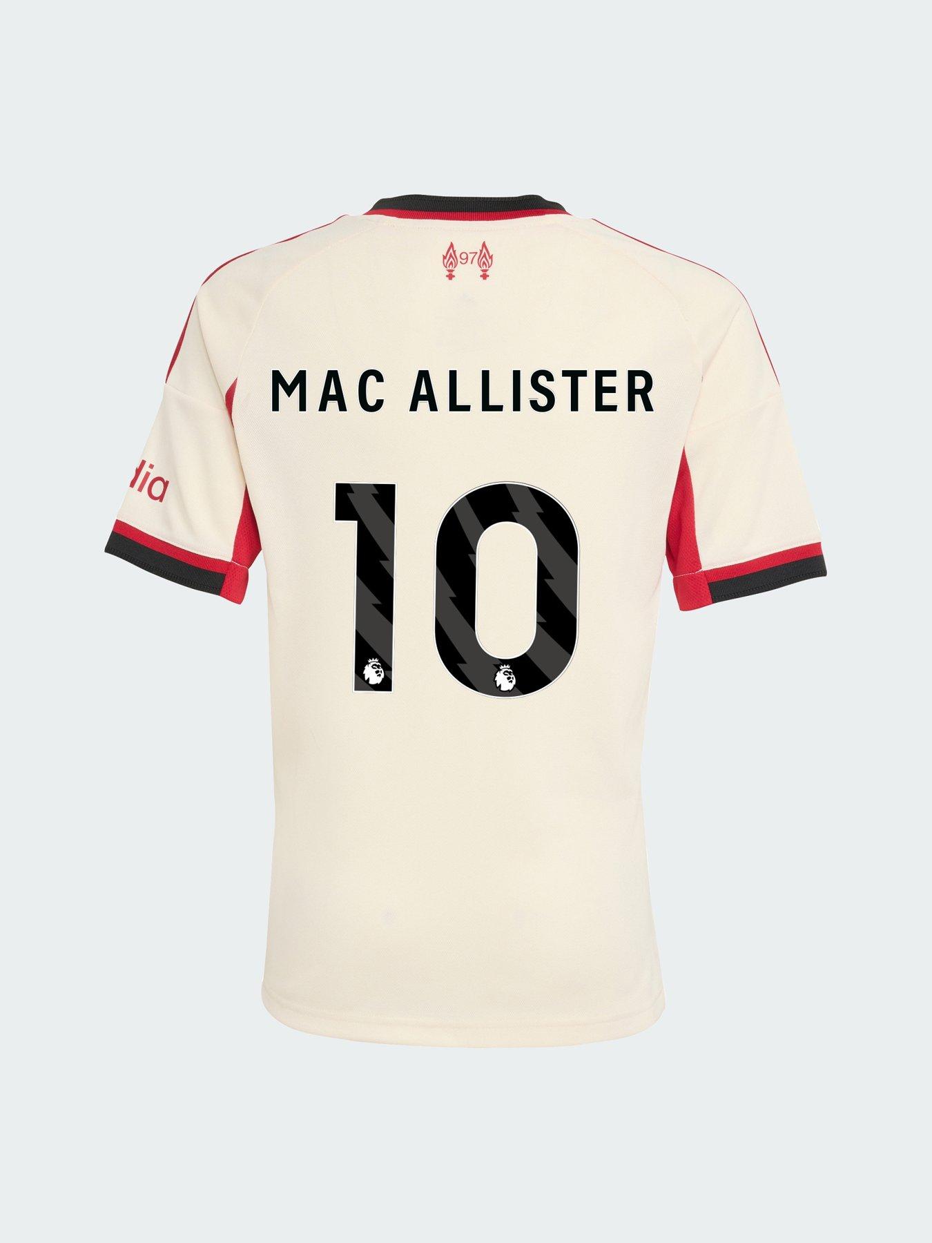 undefined Personalised Liverpool Junior 25/26 Away Stadium Replica Shirt - White