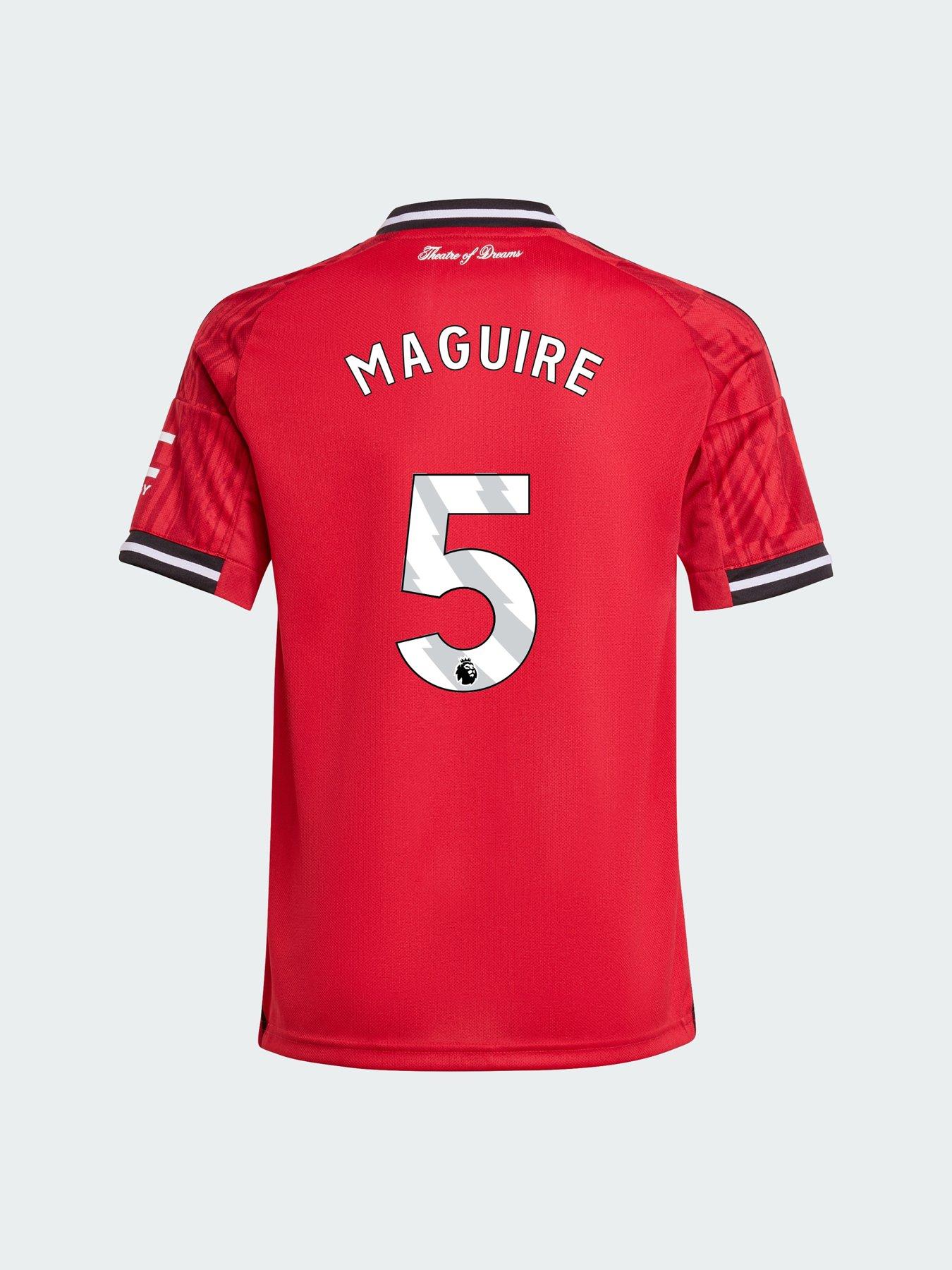 undefined Personalised Manchester United Junior 25/26 Home Stadium Replica Shirt - Red