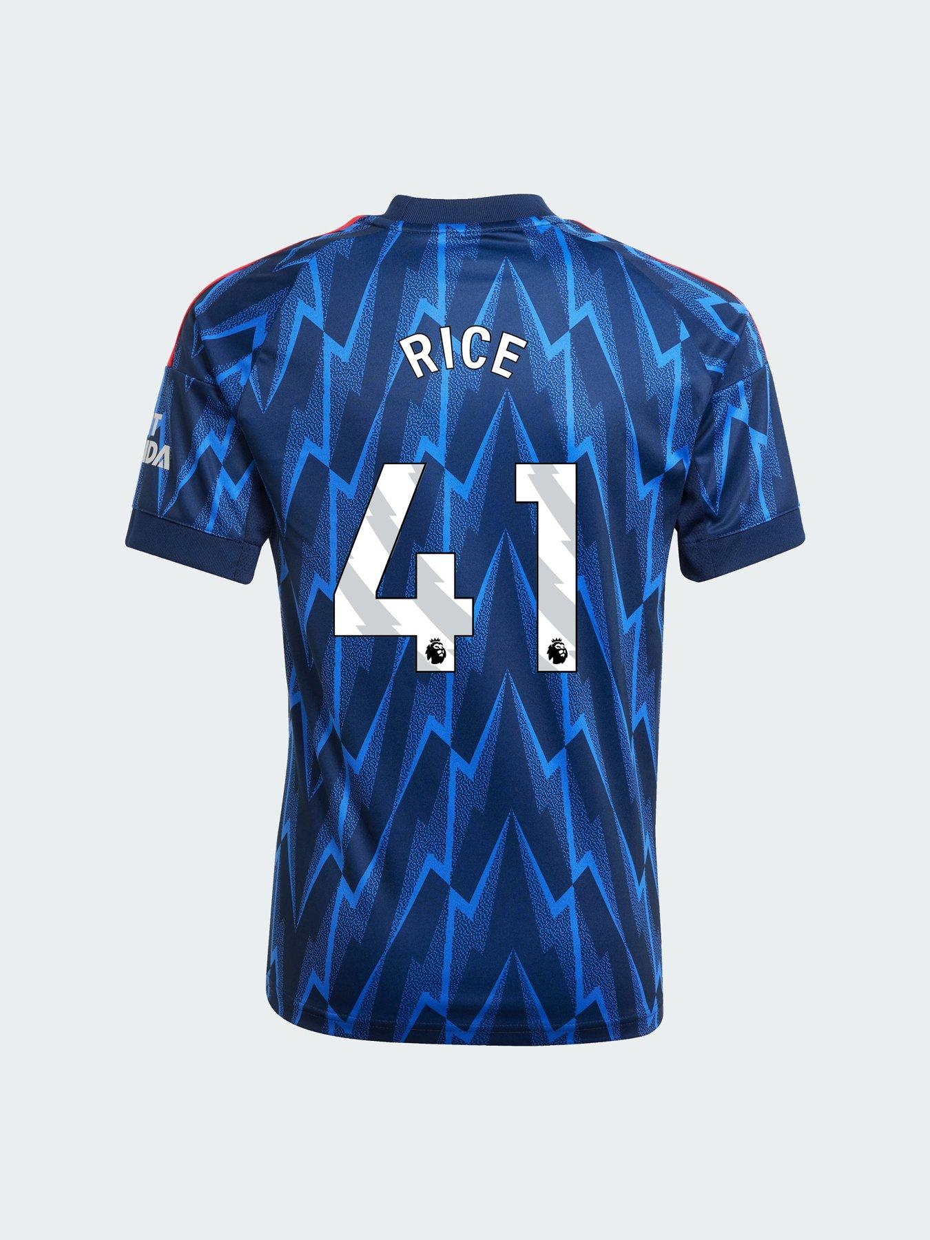 undefined Personalised Arsenal Junior 25/26 Away Stadium Replica Shirt - Blue