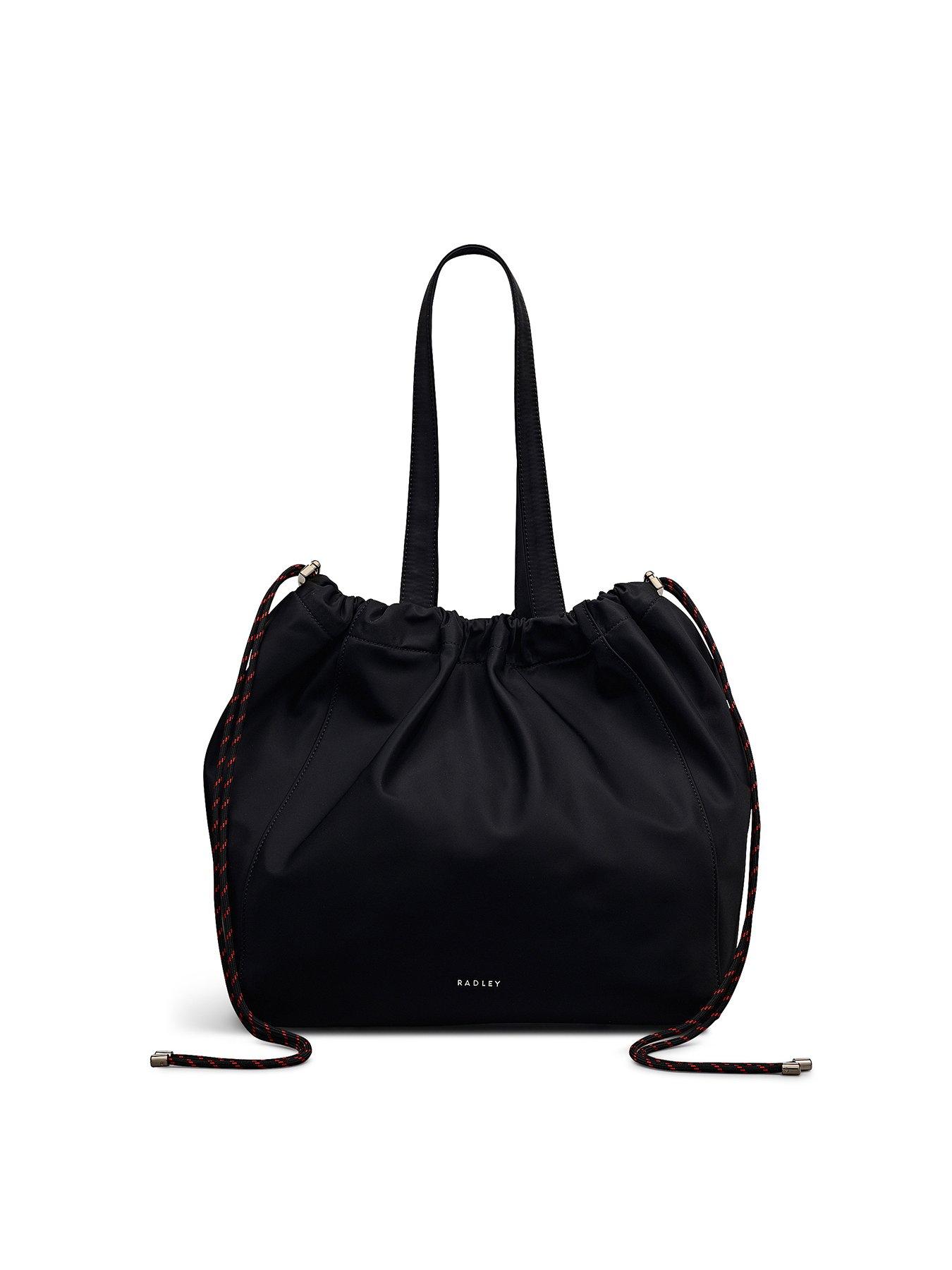  image of radley-eden-row-large-nylon-tote-bag-black