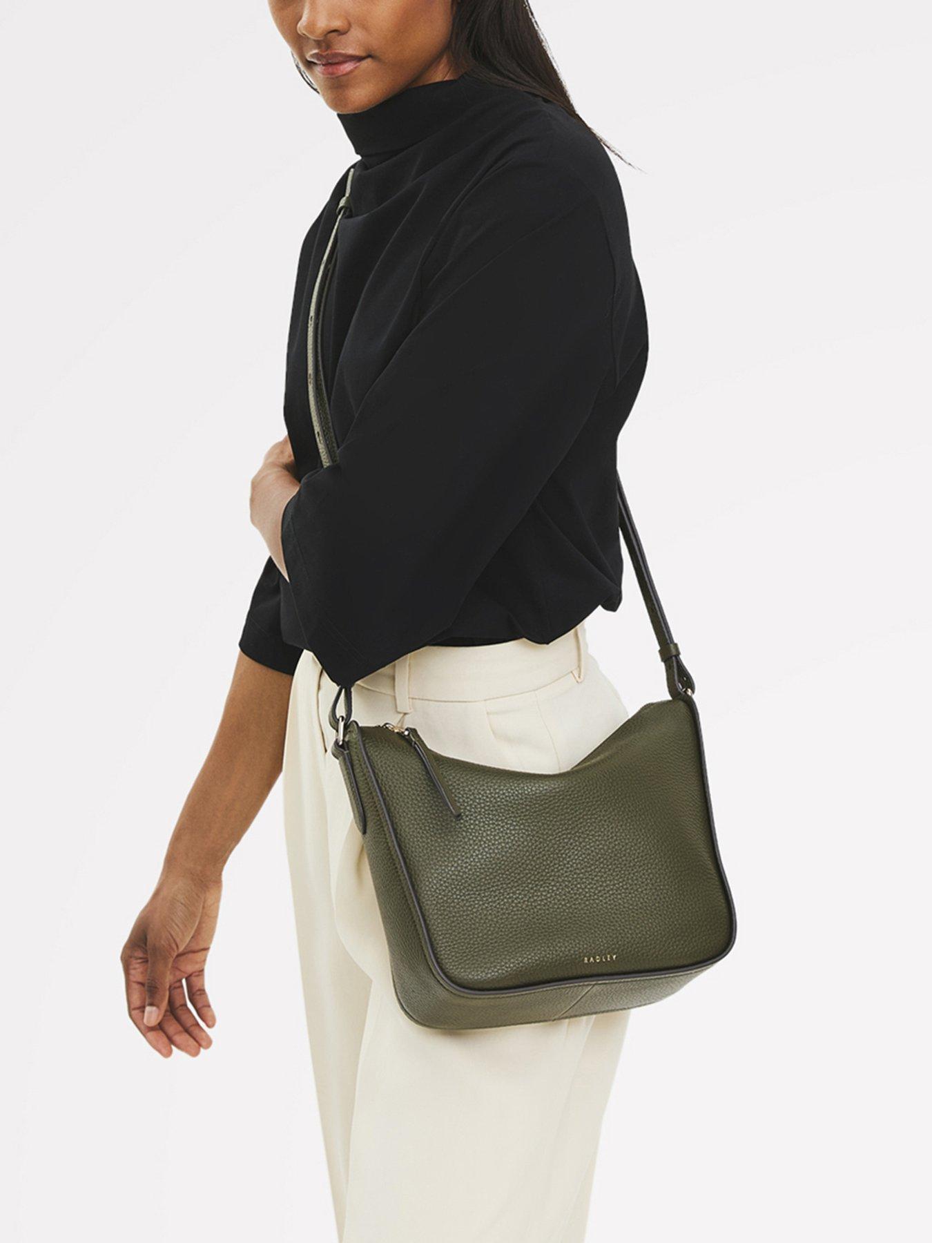 Radley Oak Street Medium Ziptop Crossbody - Pine Needle