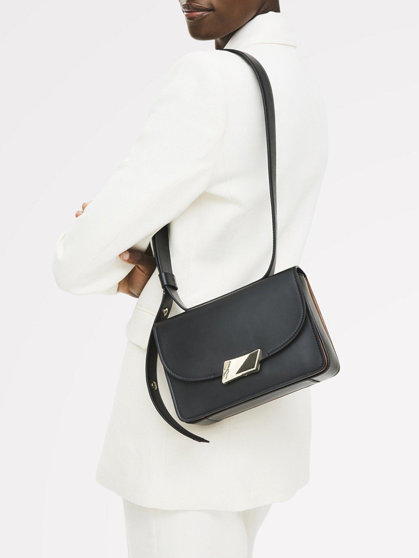 Image 1 of 5 of Radley The Belsize Small Flapover Shoulder - Black
