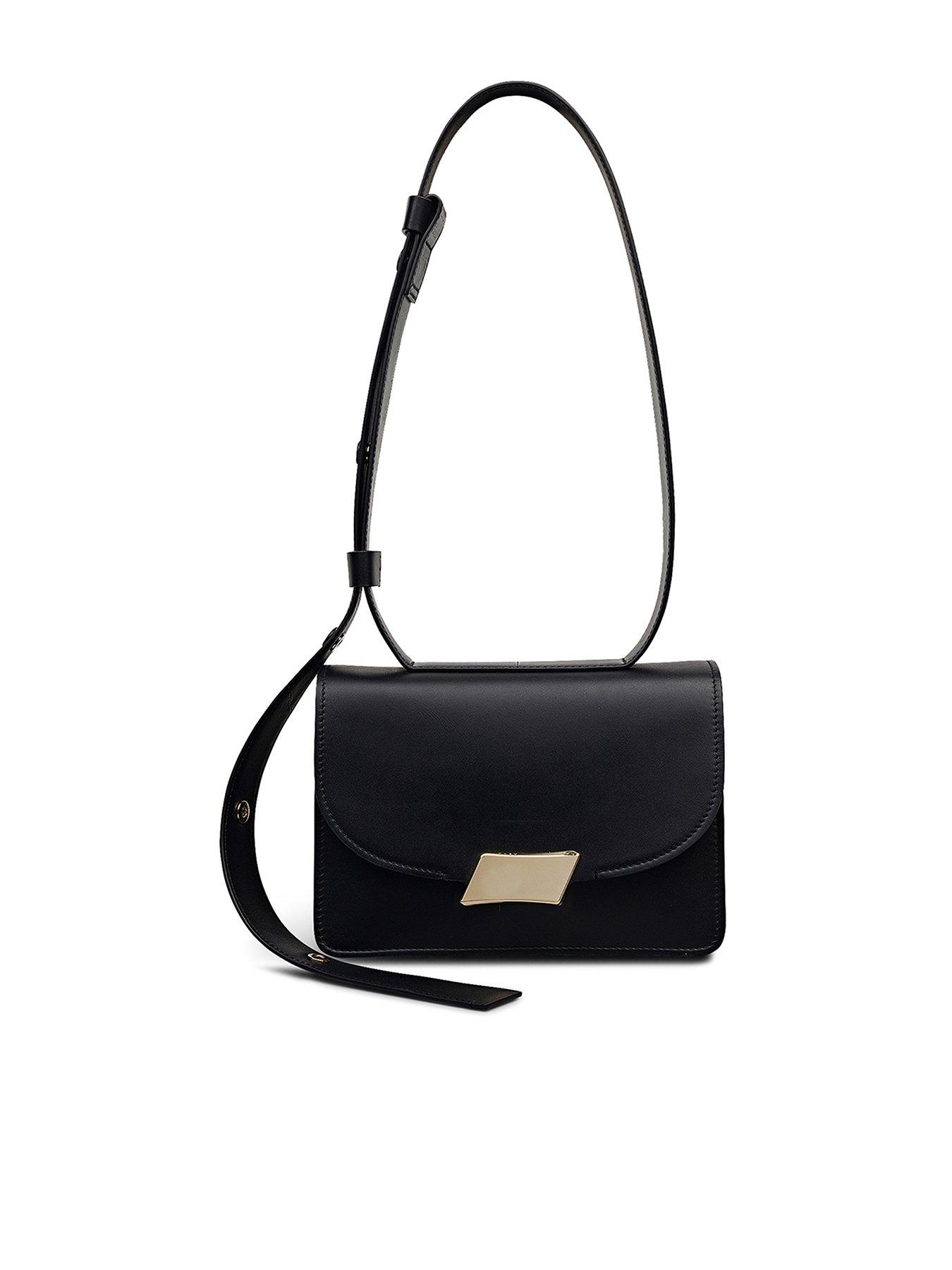Image 2 of 5 of Radley The Belsize Small Flapover Shoulder - Black