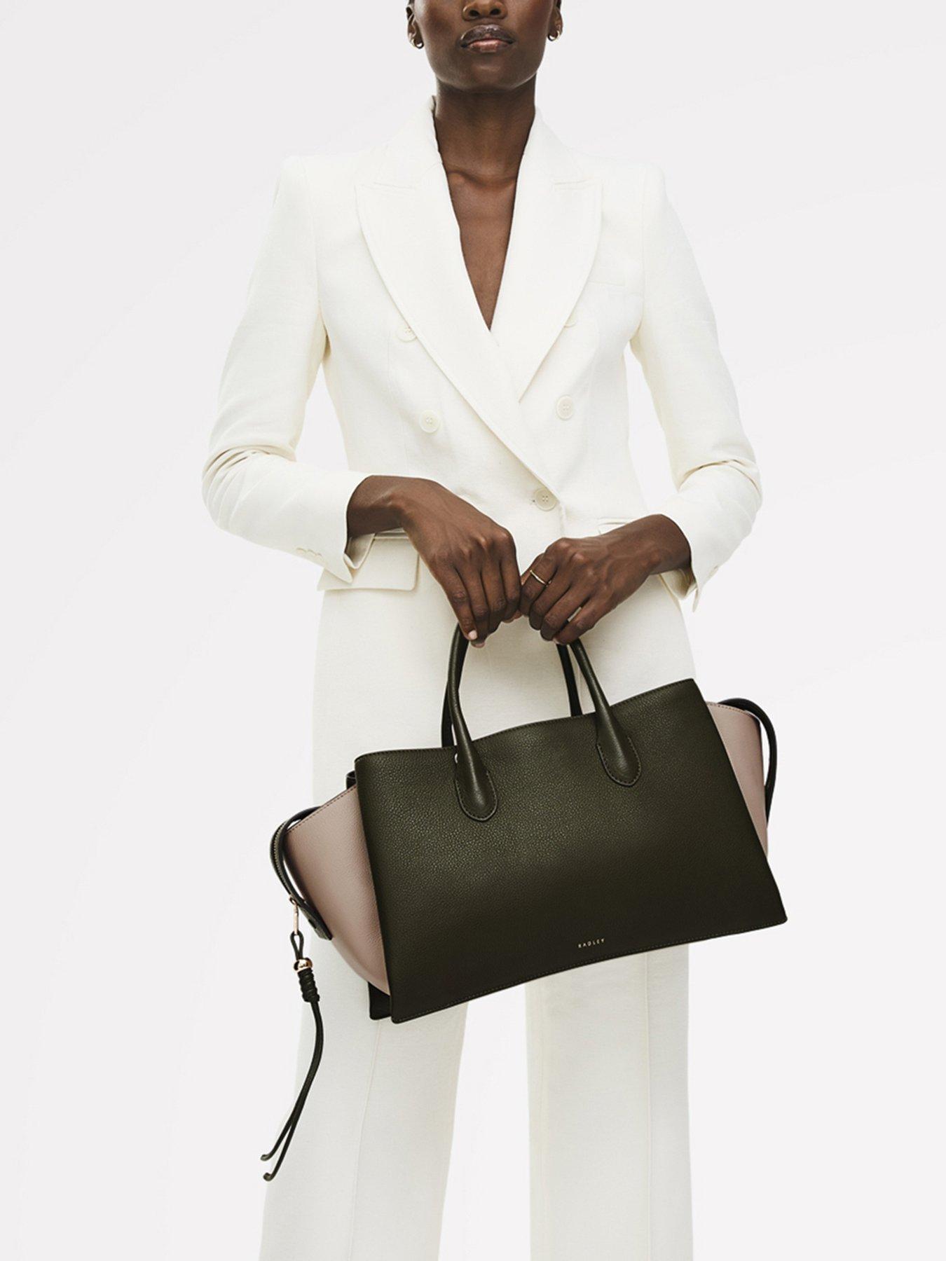 Image 1 of 5 of Radley The Romilly Large Ziptop Grab Bag - Green