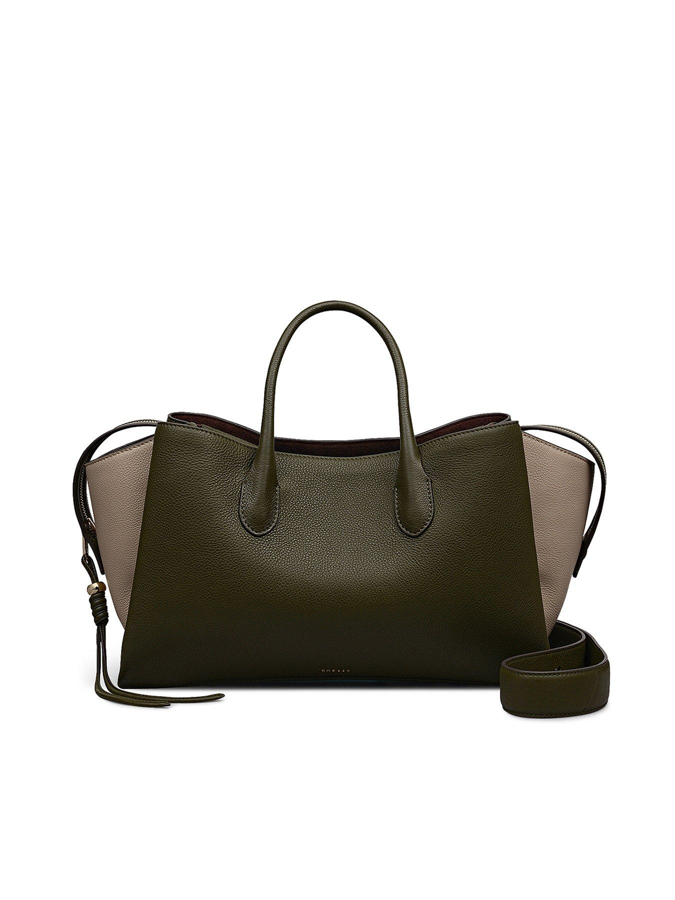 Image 2 of 5 of Radley The Romilly Large Ziptop Grab Bag - Green