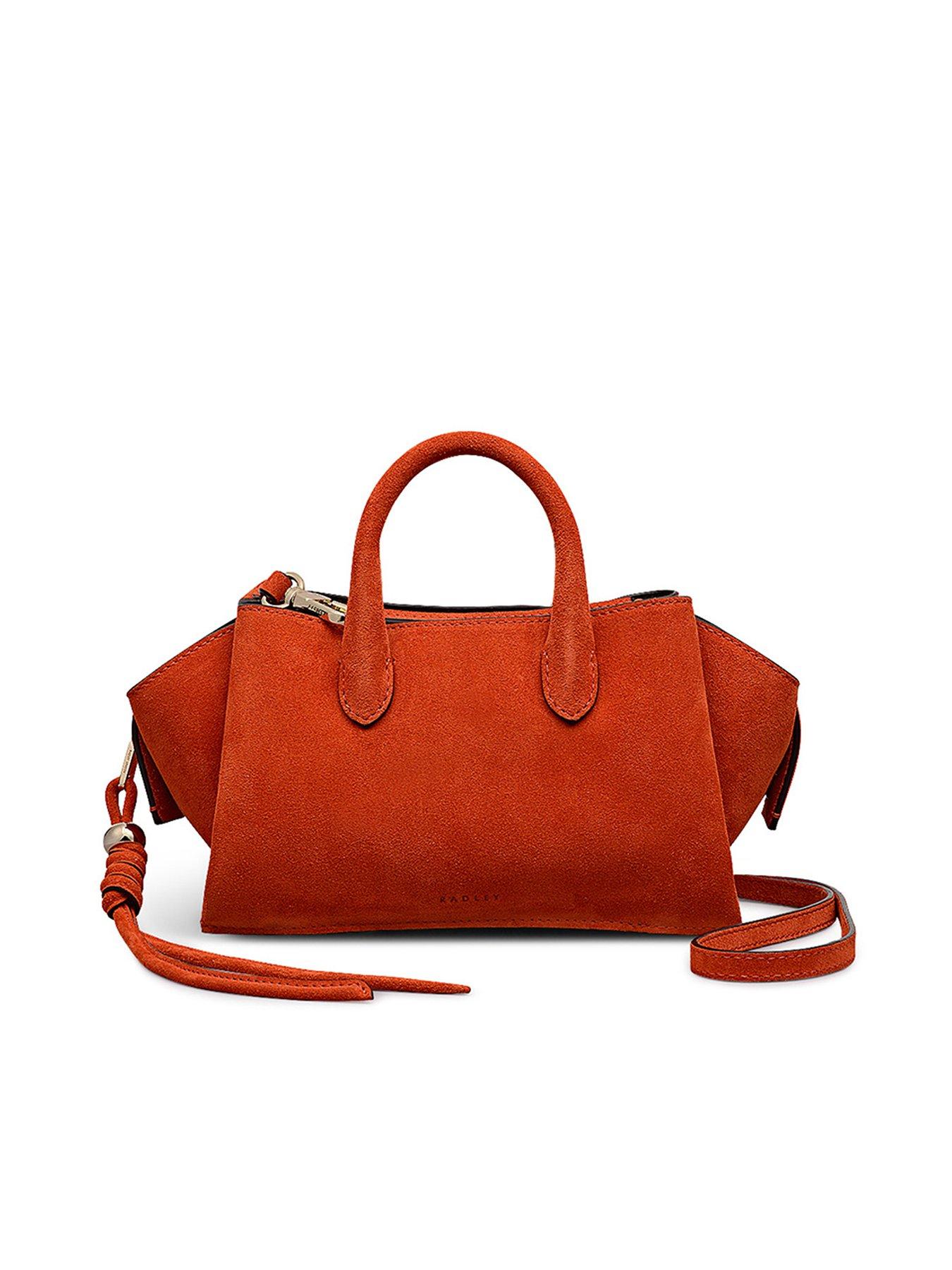 undefined The Romilly - Suede Small Ziptop Grab
