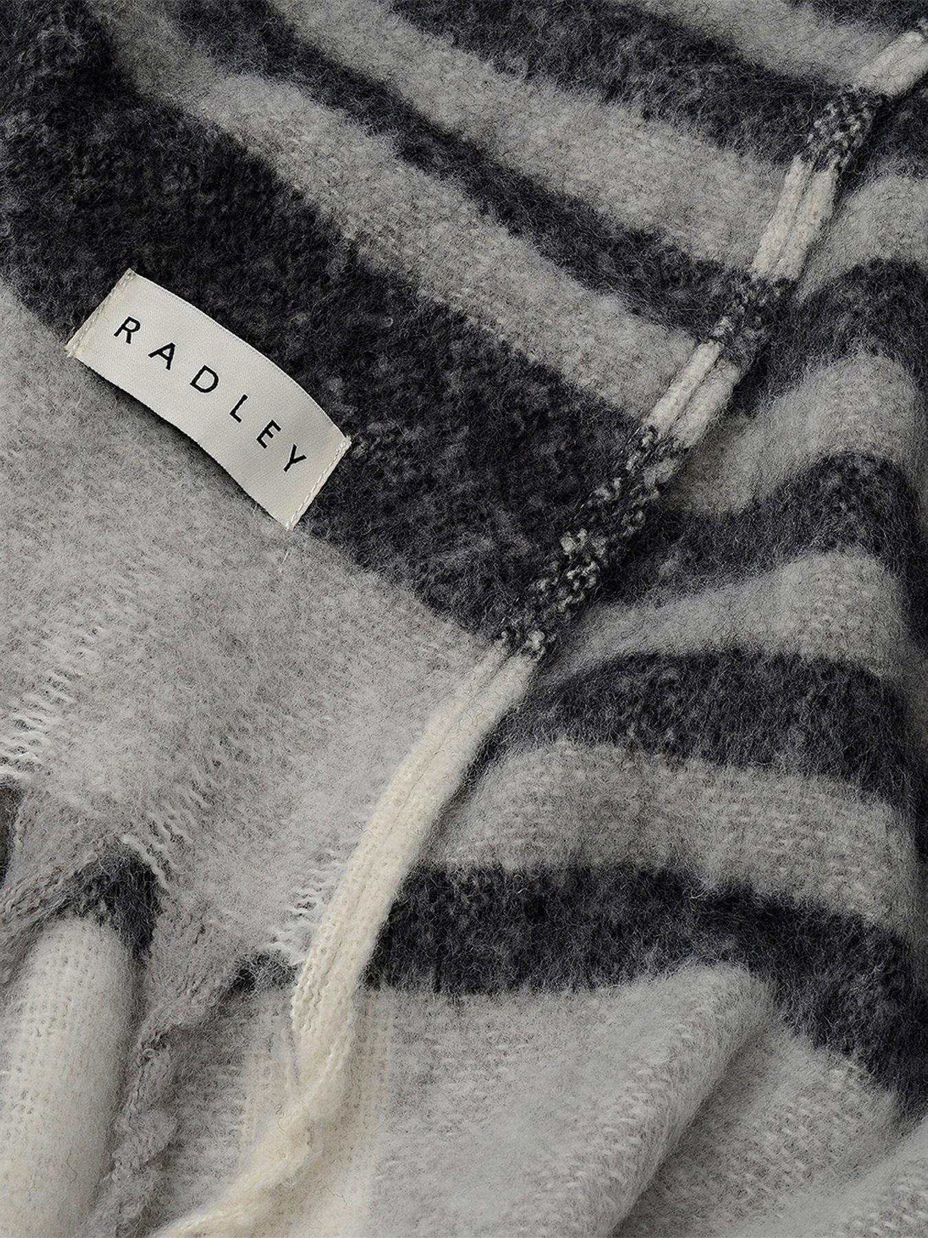 Image 2 of 2 of Radley Check Poncho - Grey
