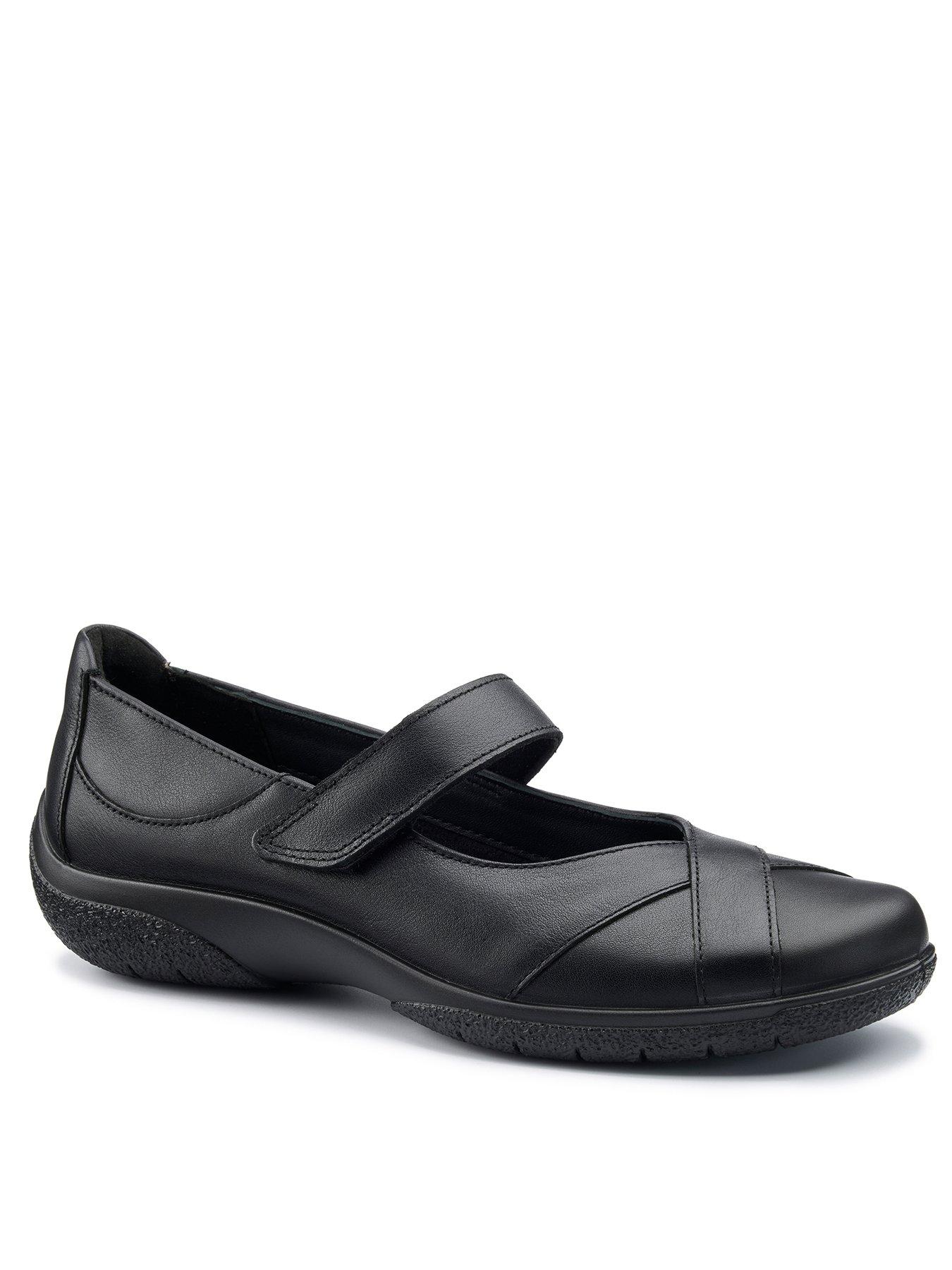 Image 2 of 5 of Hotter Hope Extra Wide Strap Shoe - Black