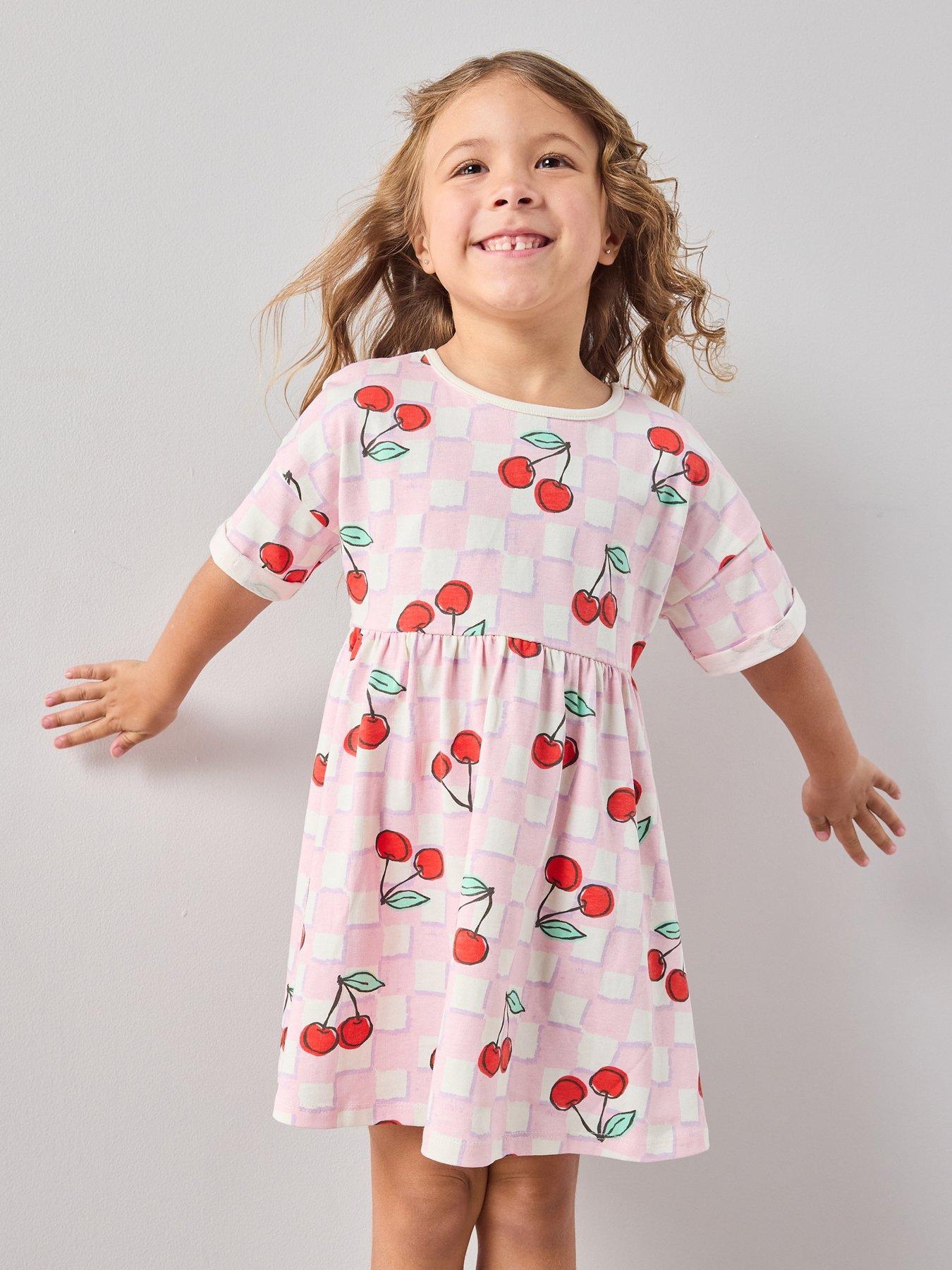 the-very-collection-girls-cherry-print-jersey-dress-pink