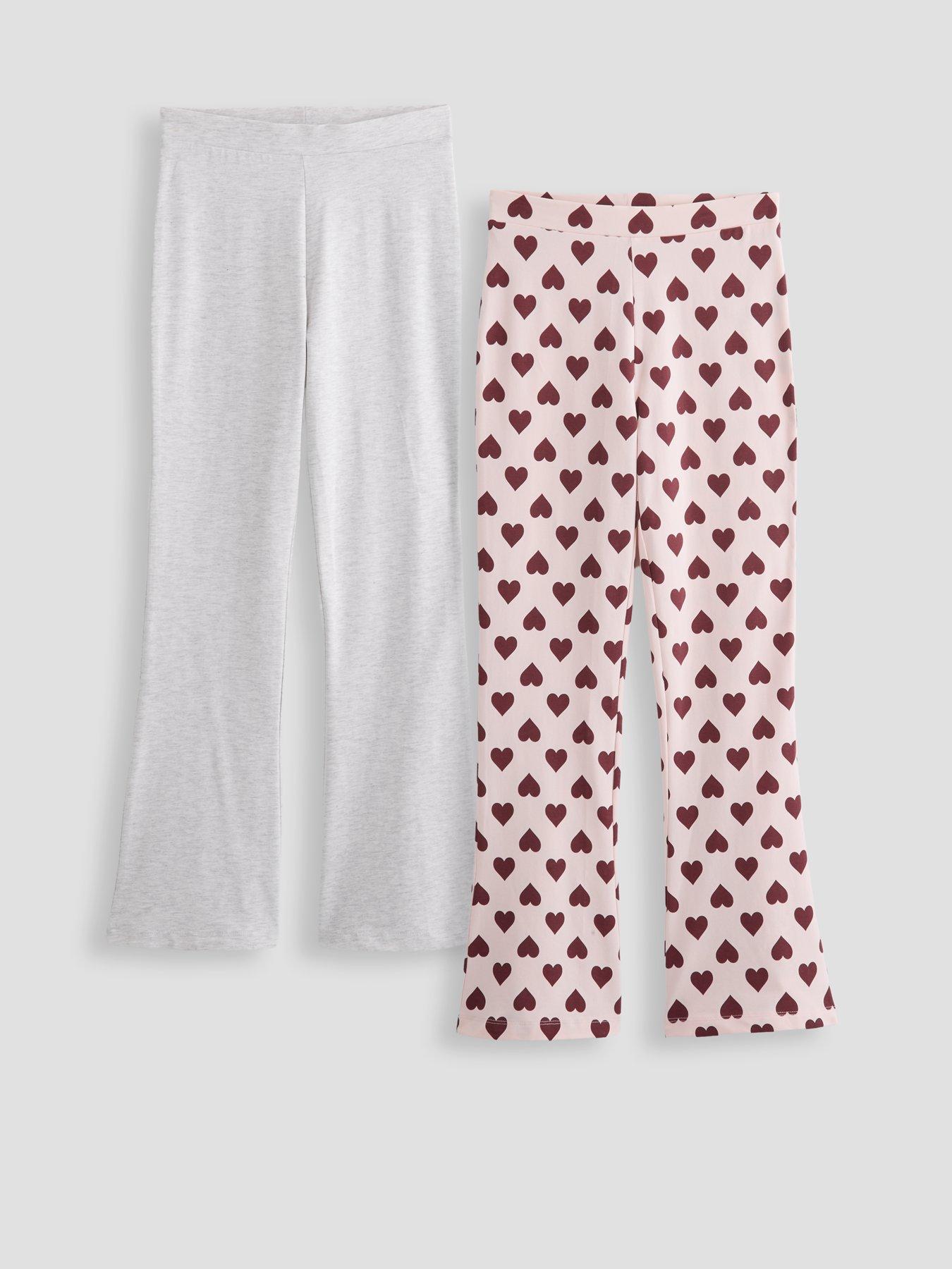 The Very Collection Girls 2 Pack Flare Leggings - Multi