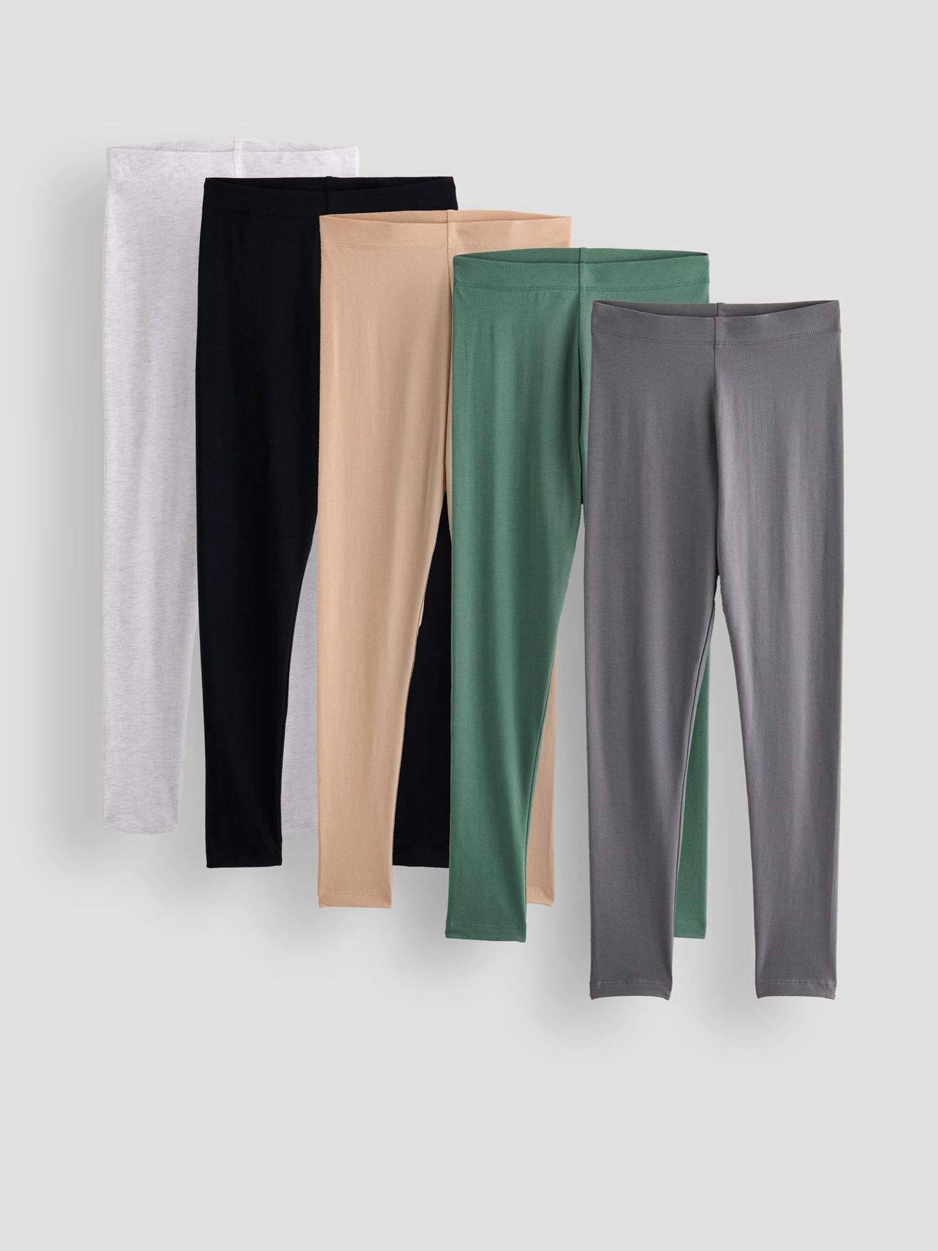 The Very Collection Girls 5 Pack Leggings - Multi