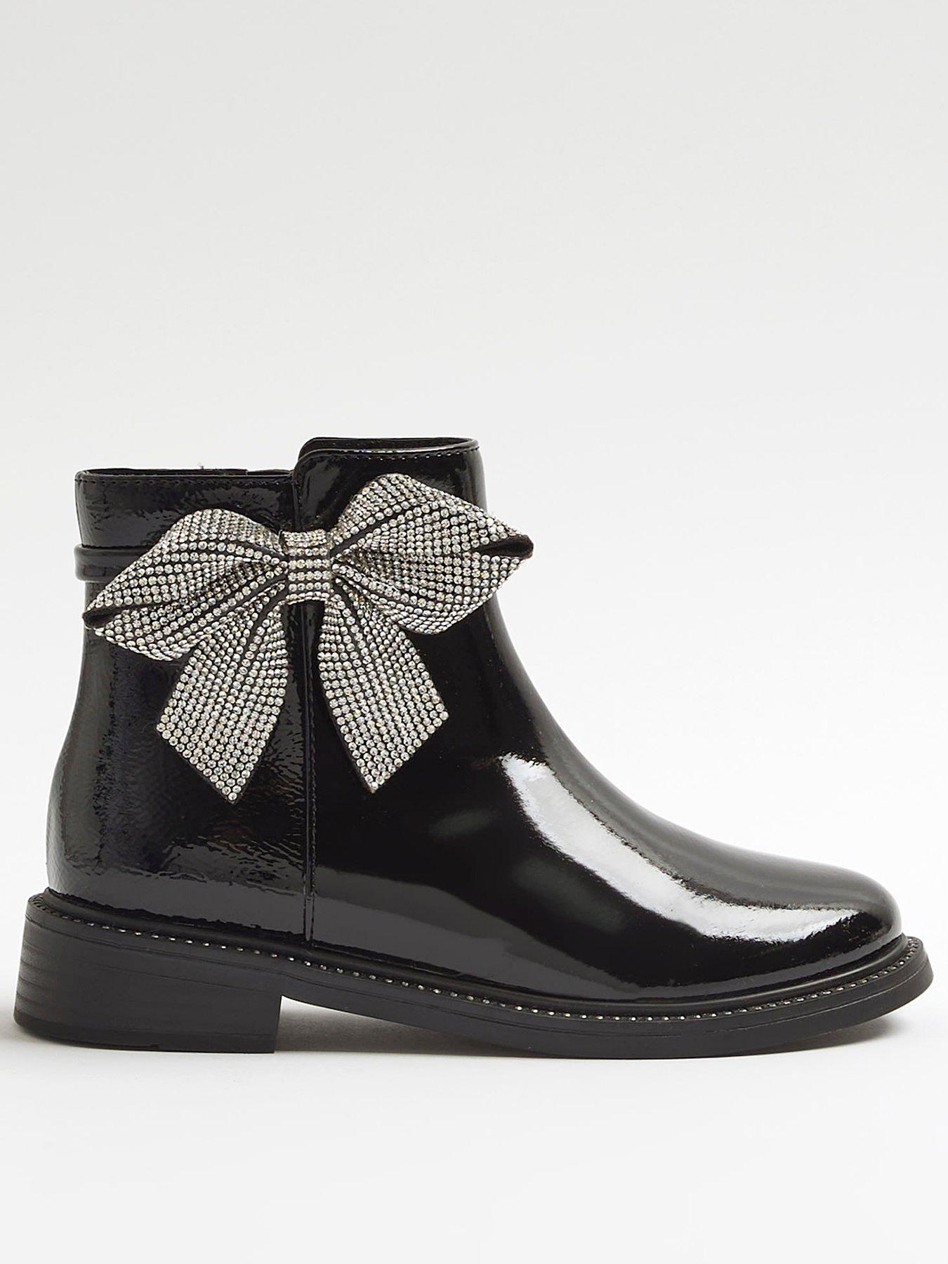 river-island-older-girls-diamante-bow-boots-black