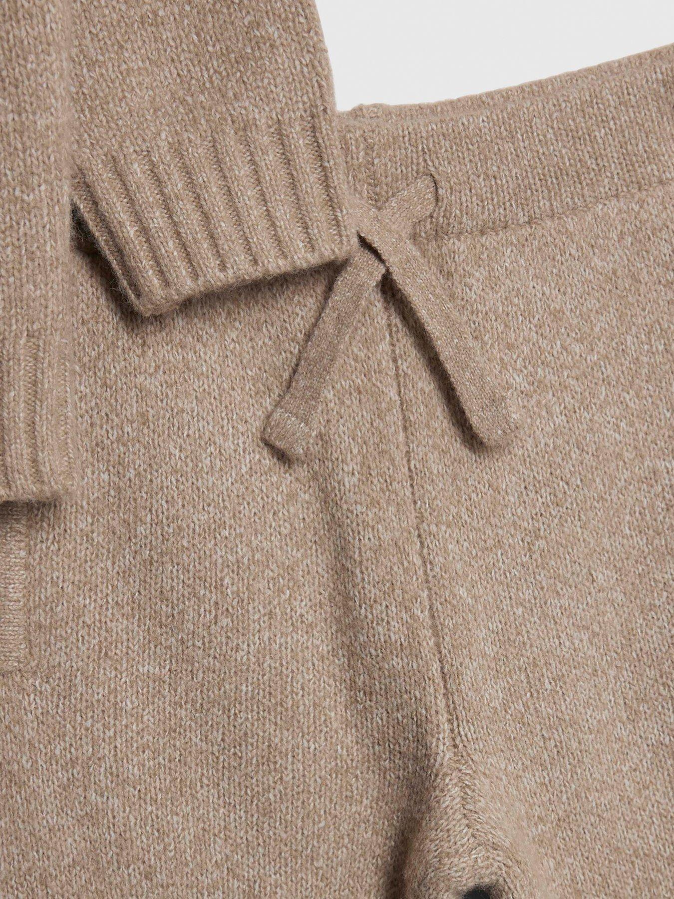  image of river-island-mini-boys-rr-knit-jumper-set-beige