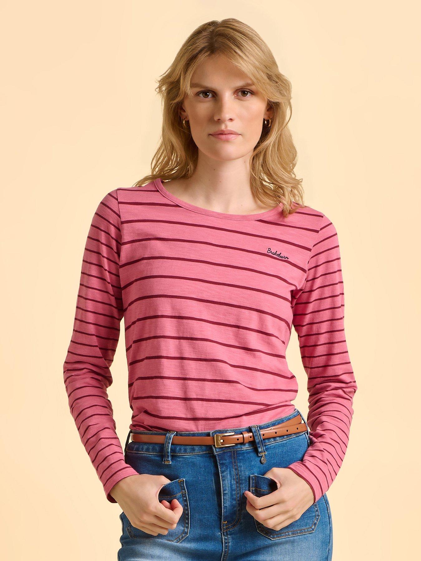 brakeburn-studland-long-sleeve-t-shirt-pink