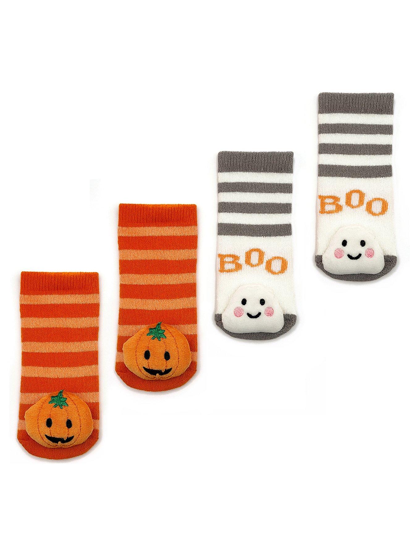 undefined 2pk Babies Halloween Rattle Socks