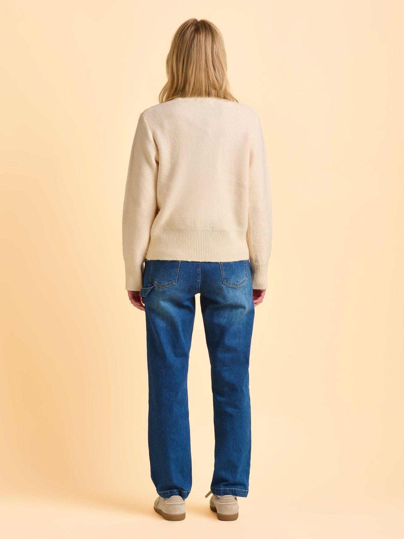  image of brakeburn-pebble-cardigan-beige