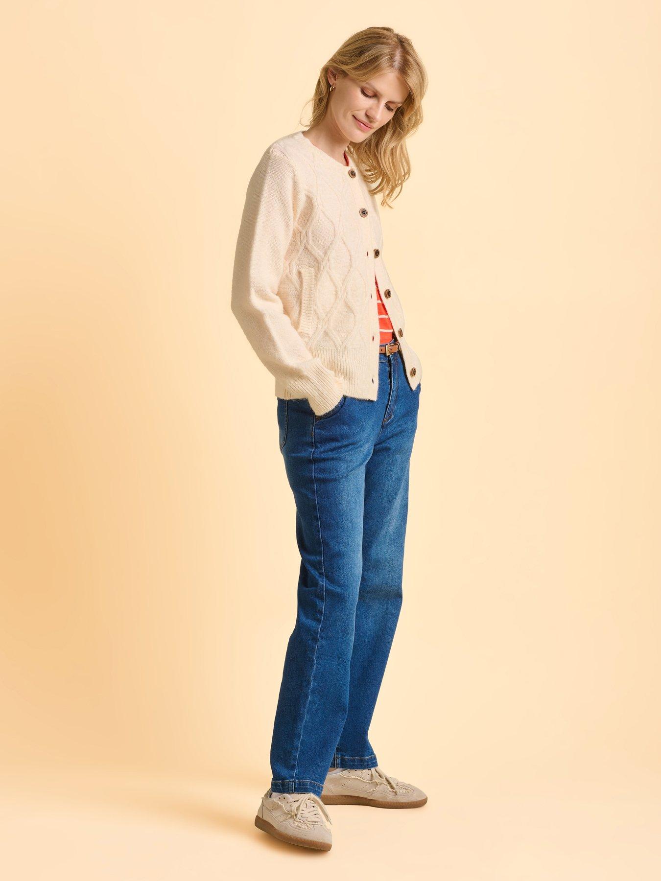  image of brakeburn-pebble-cardigan-beige